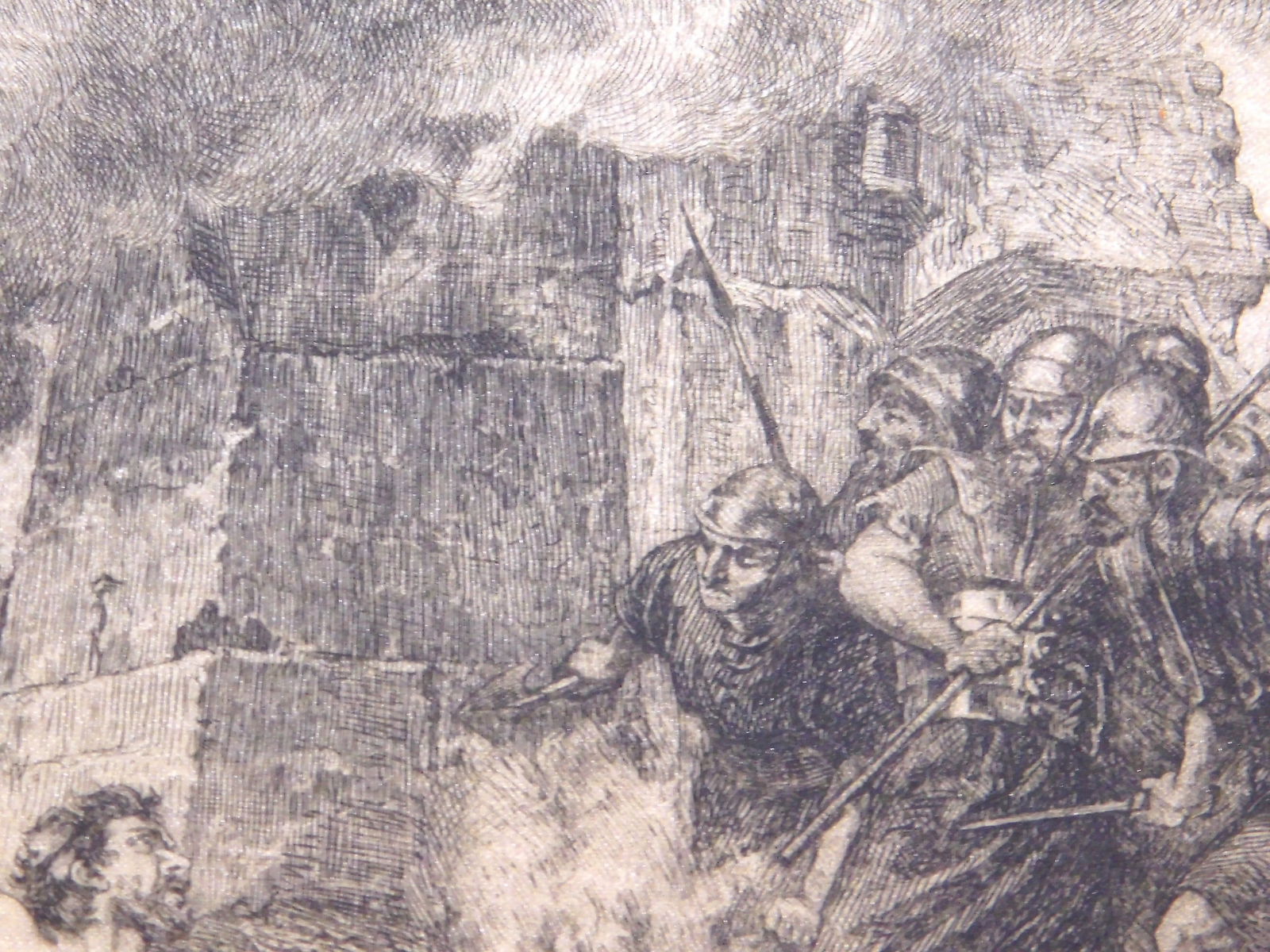 Classical Scene on Satin - 4