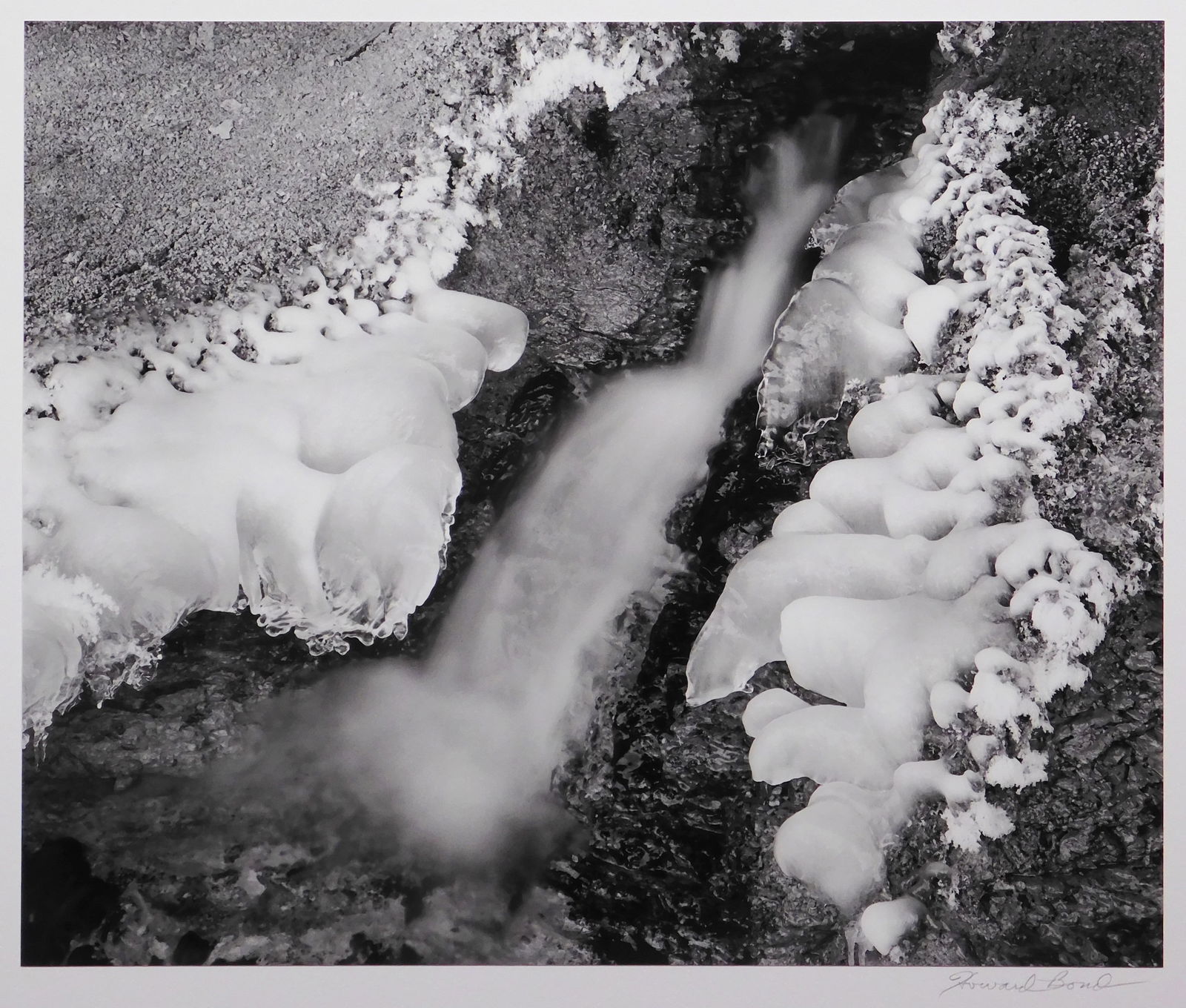 Howard Bond: Spring, Owen Sound: Howard Bond (American, b. 1931): Spring, Owen Sound. Silver gelatin print mounted to rag board, from portfolio IX: Ontario, 1989, signed in pencil below. Edition 10 of 30. Howard Bond was a photograph