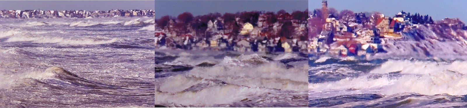 Steve Lathrop:: Steve Lathrop (American, 20th Century): Mirage (1,2 and 3). C-Print, Artist's proof signed and titled by the artist below. Prints are dry mounted to rag board. From portfolio 4. 19 x 25 inches with