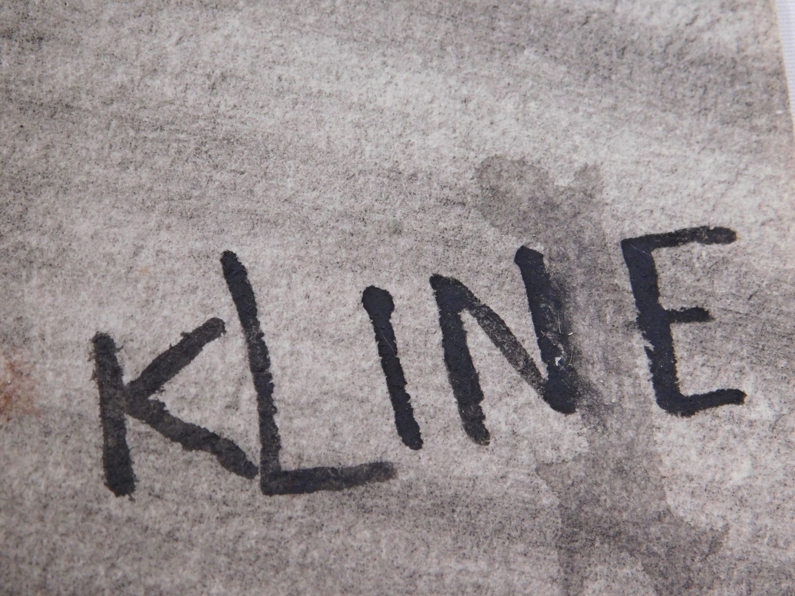 Franz Kline Attributed: Abstract Expressionist Composition - 2