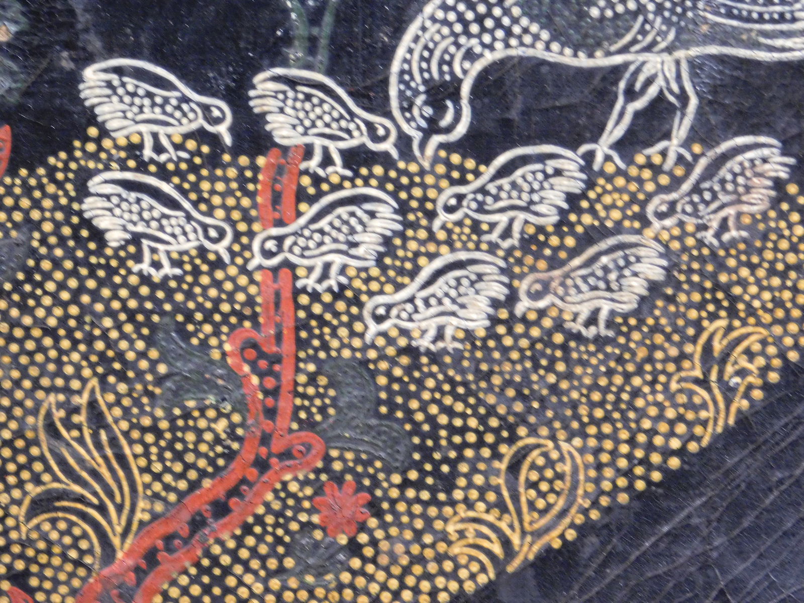 Rooster on Cloth (Black) - 3