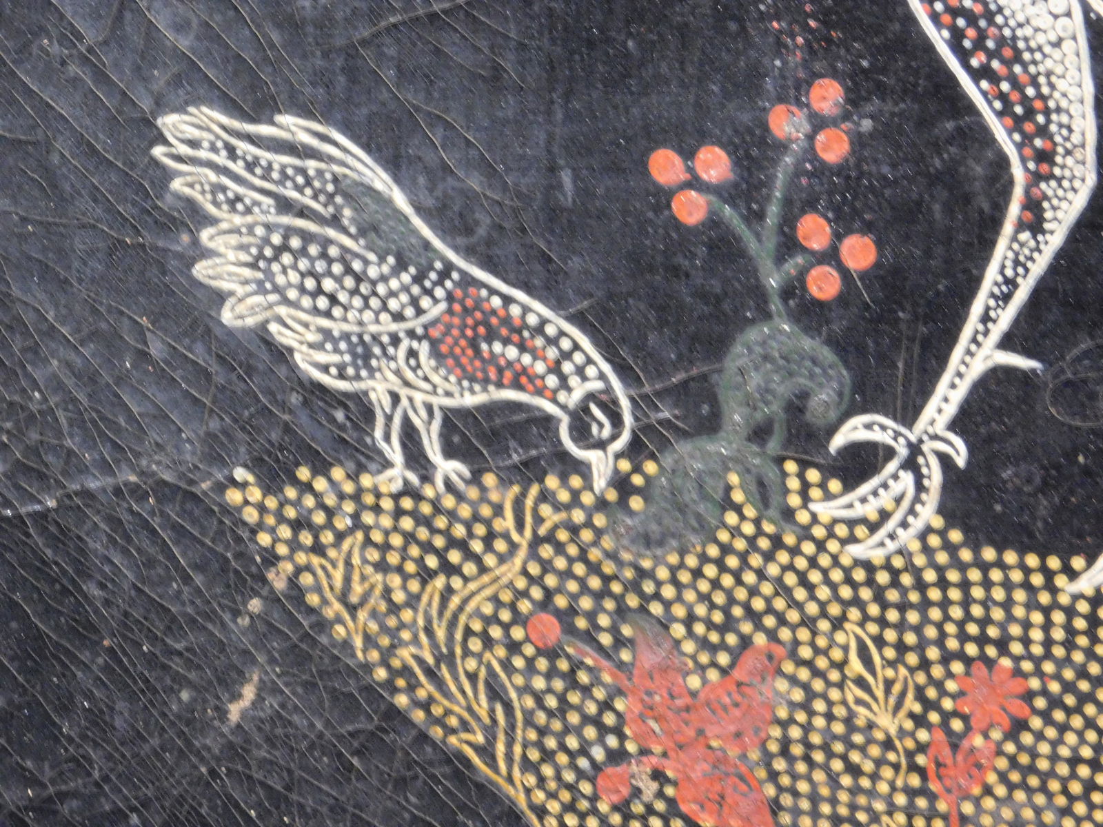 Rooster on Cloth (Black) - 4