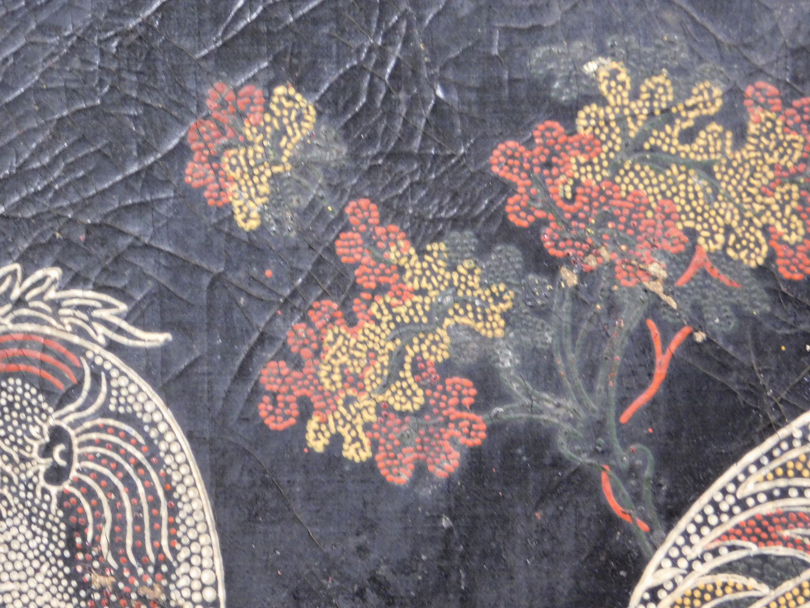 Rooster on Cloth (Black) - 5