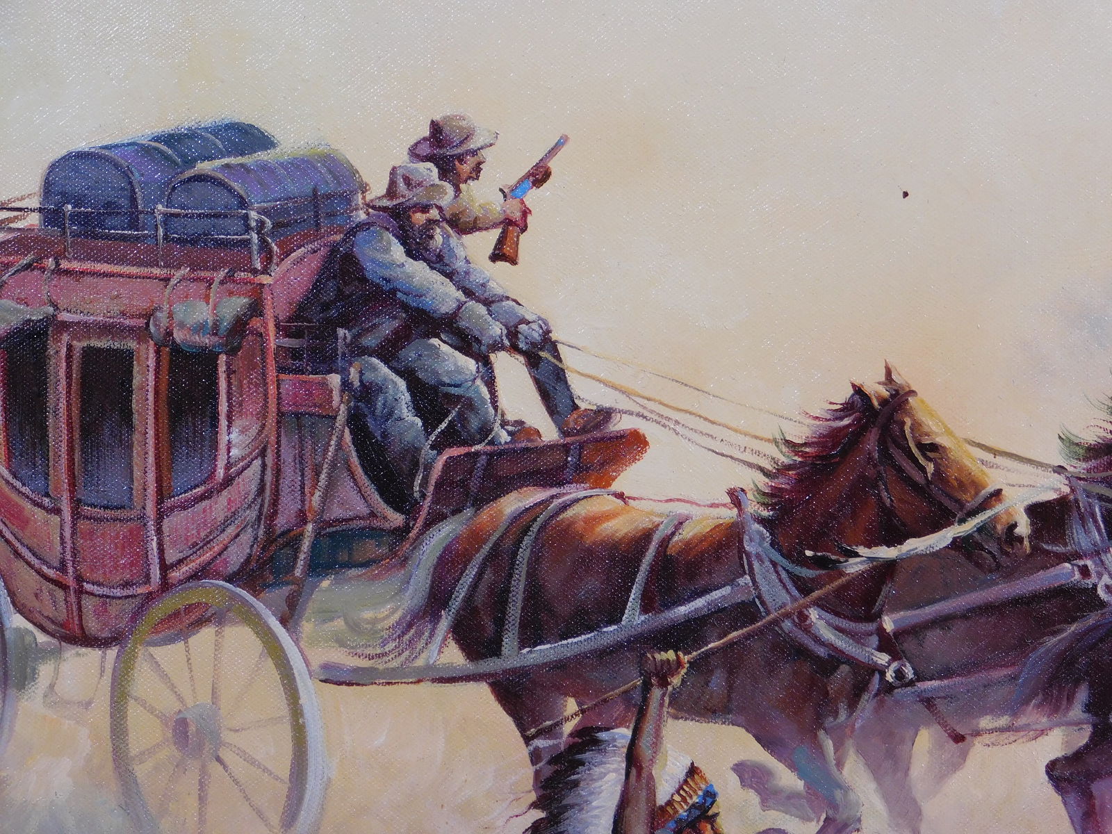 Terry Slenz: Stage Coach Chase - 2