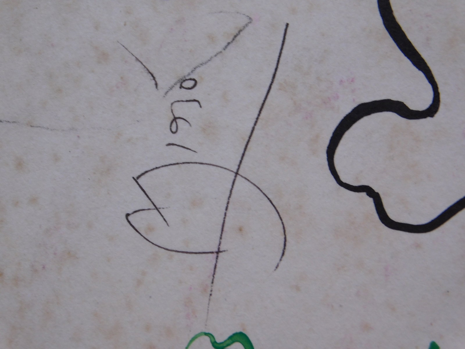 Joan Miro, Attributed: Sans Titre - 3