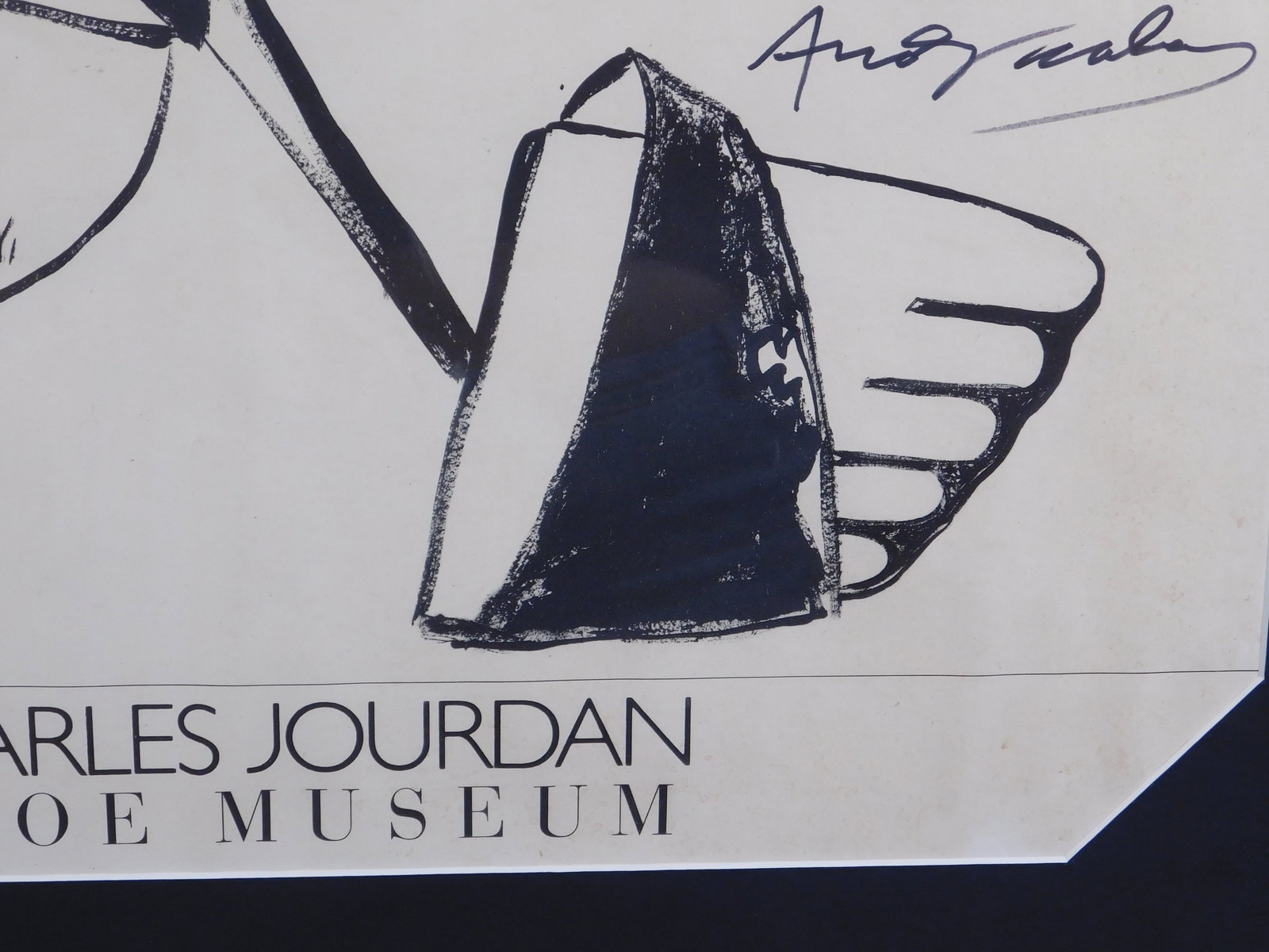 Andy Warhol, Attributed: Signed Exhibition Poster - 6