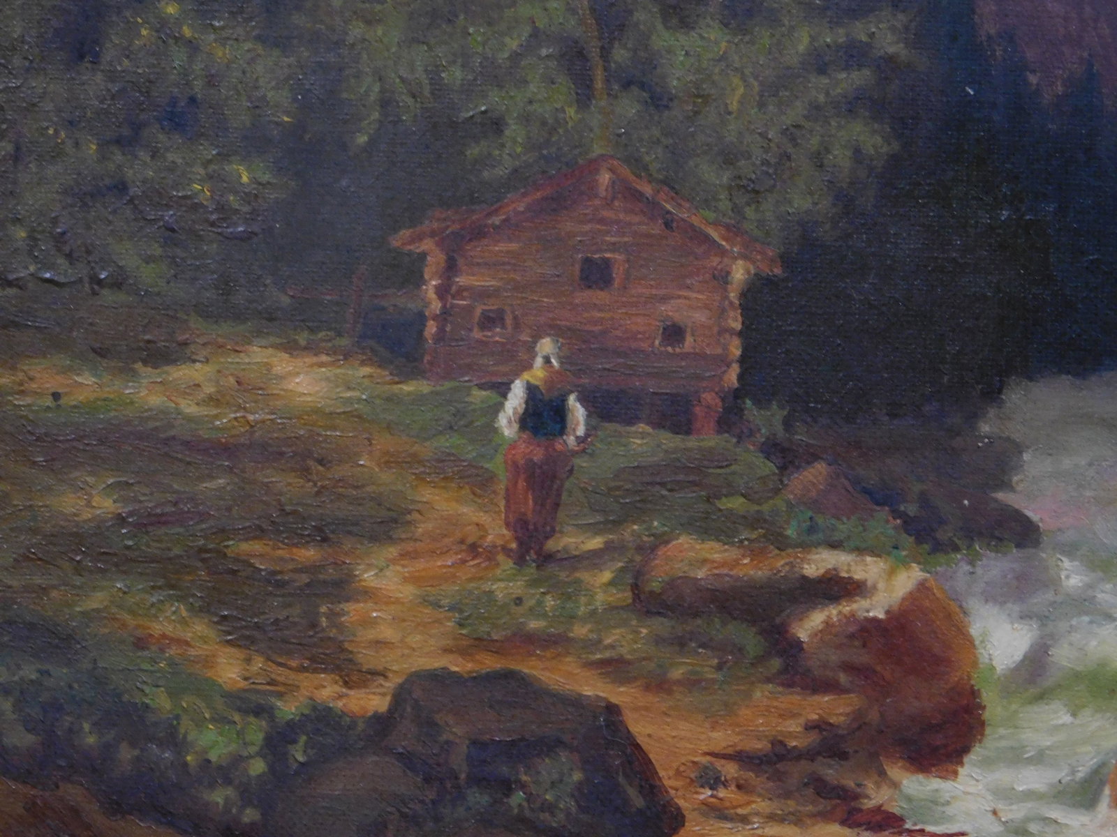 Fishing by a Mill - 3