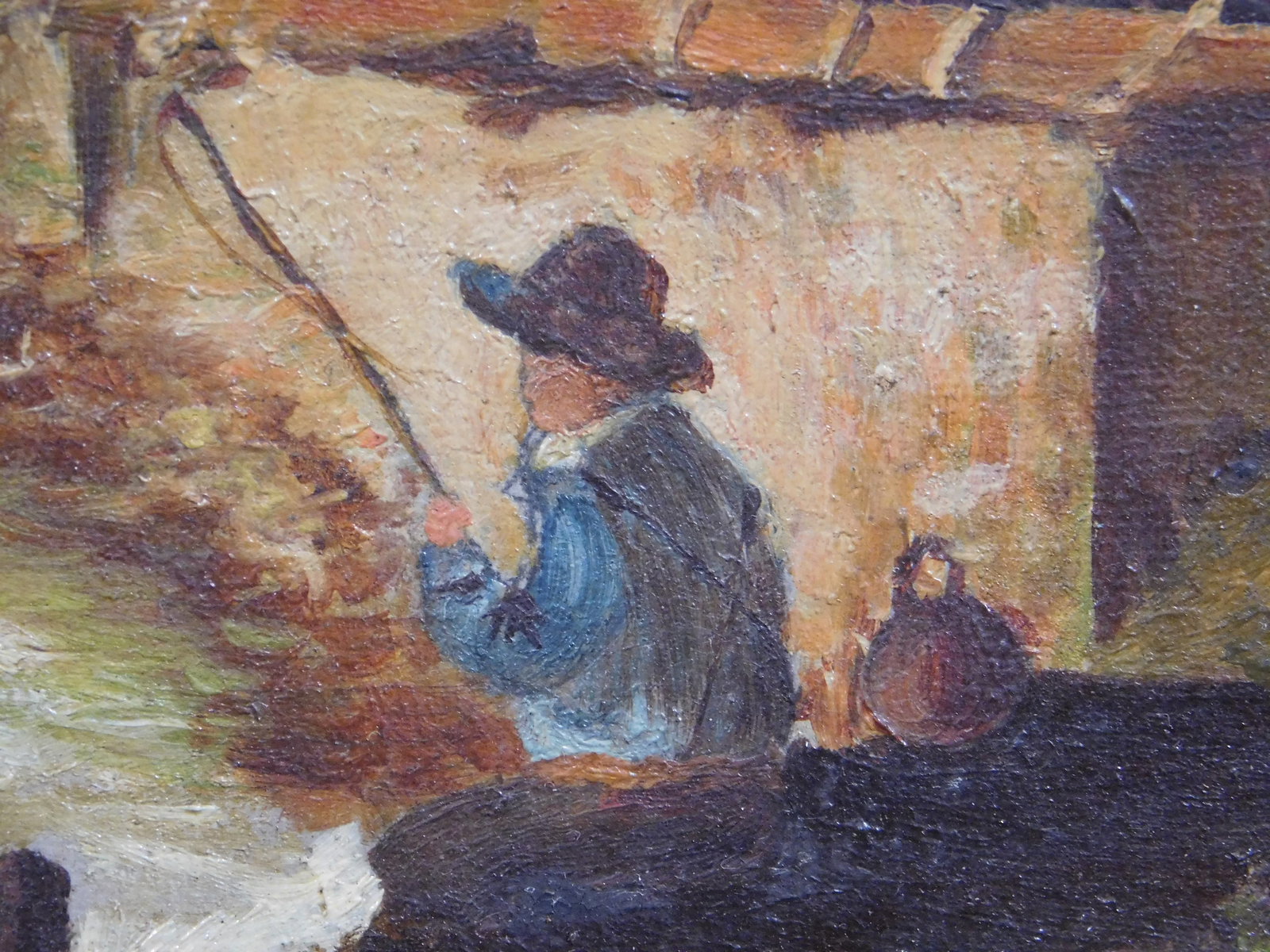 Fishing by a Mill - 4