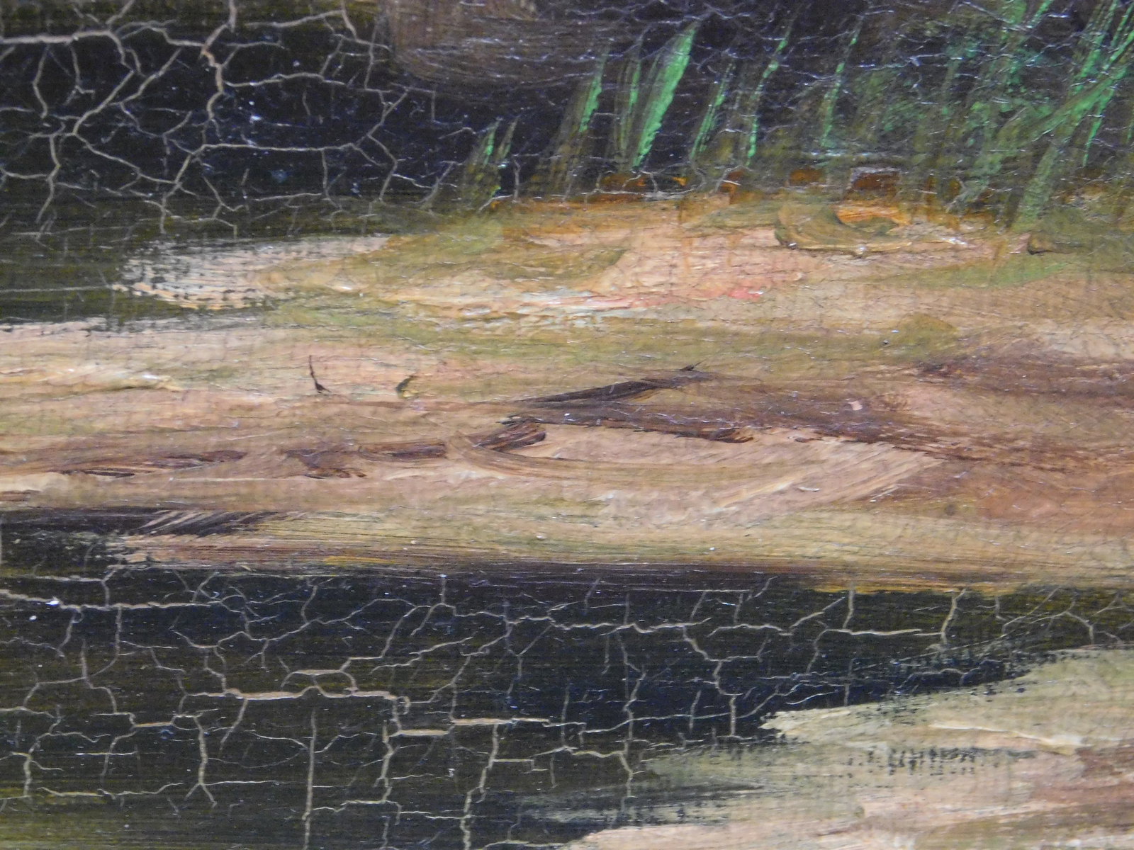 Fisherman Setting a Weir - 6