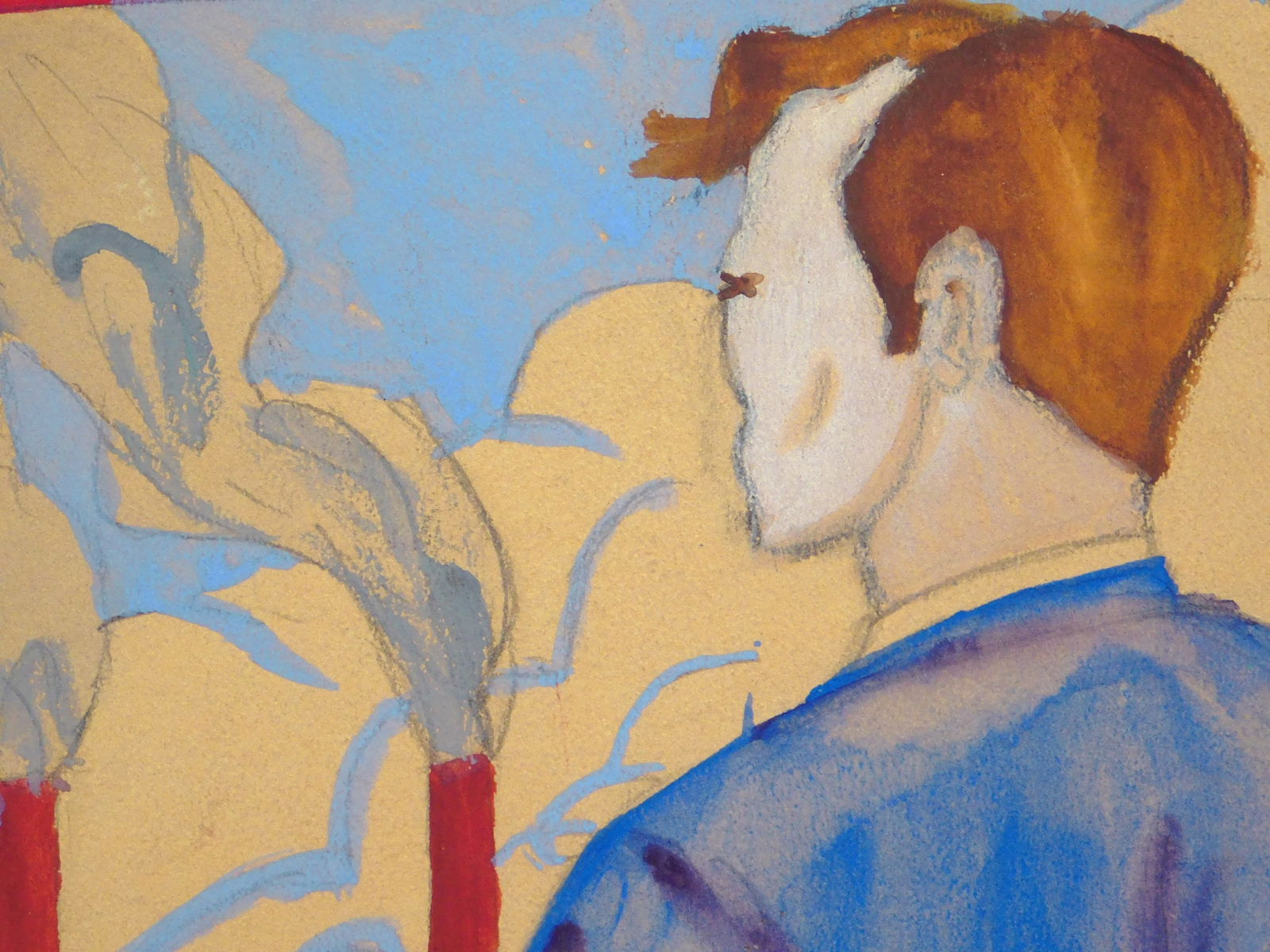 George Booth Post, Attributed: The Meeting - 3