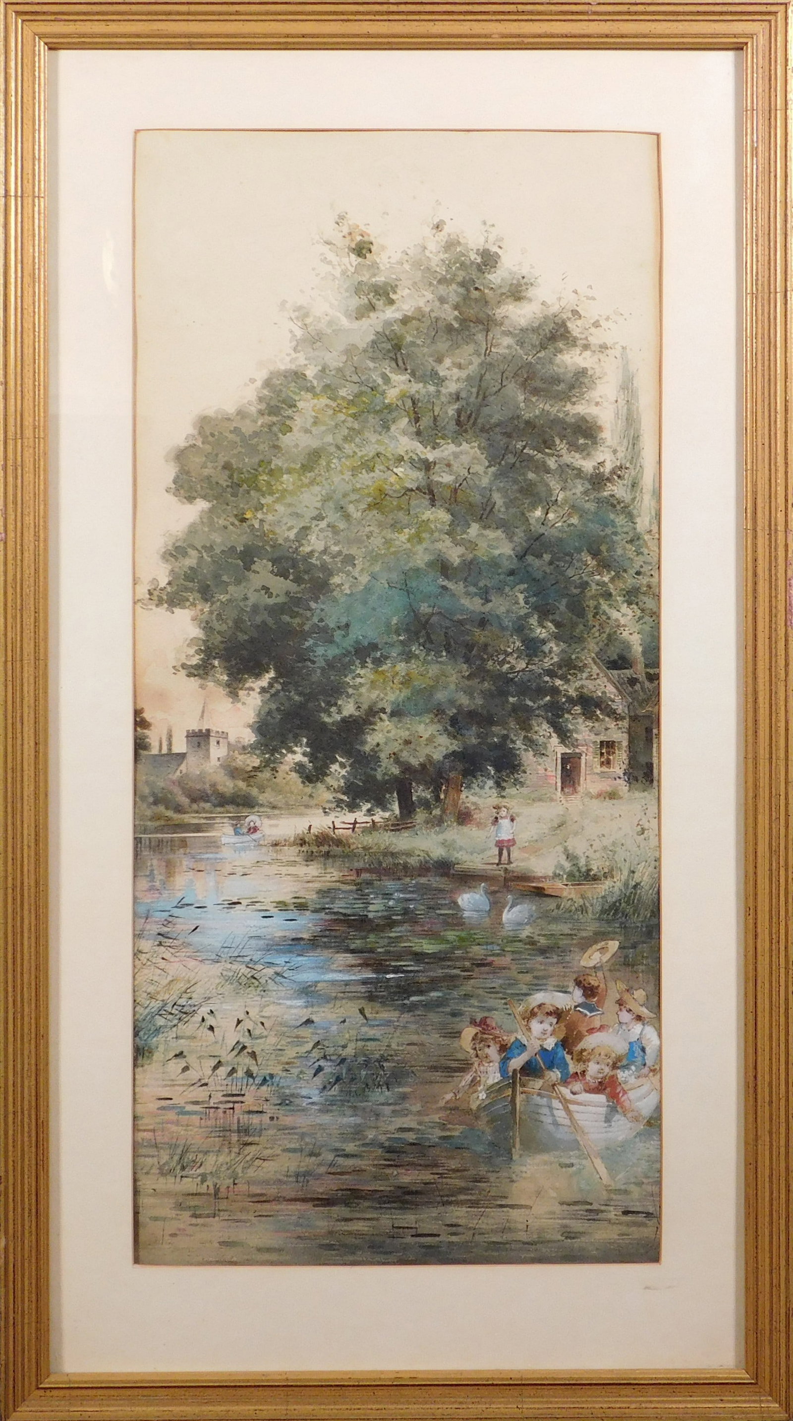 Children in a Canoe (1 of 7)