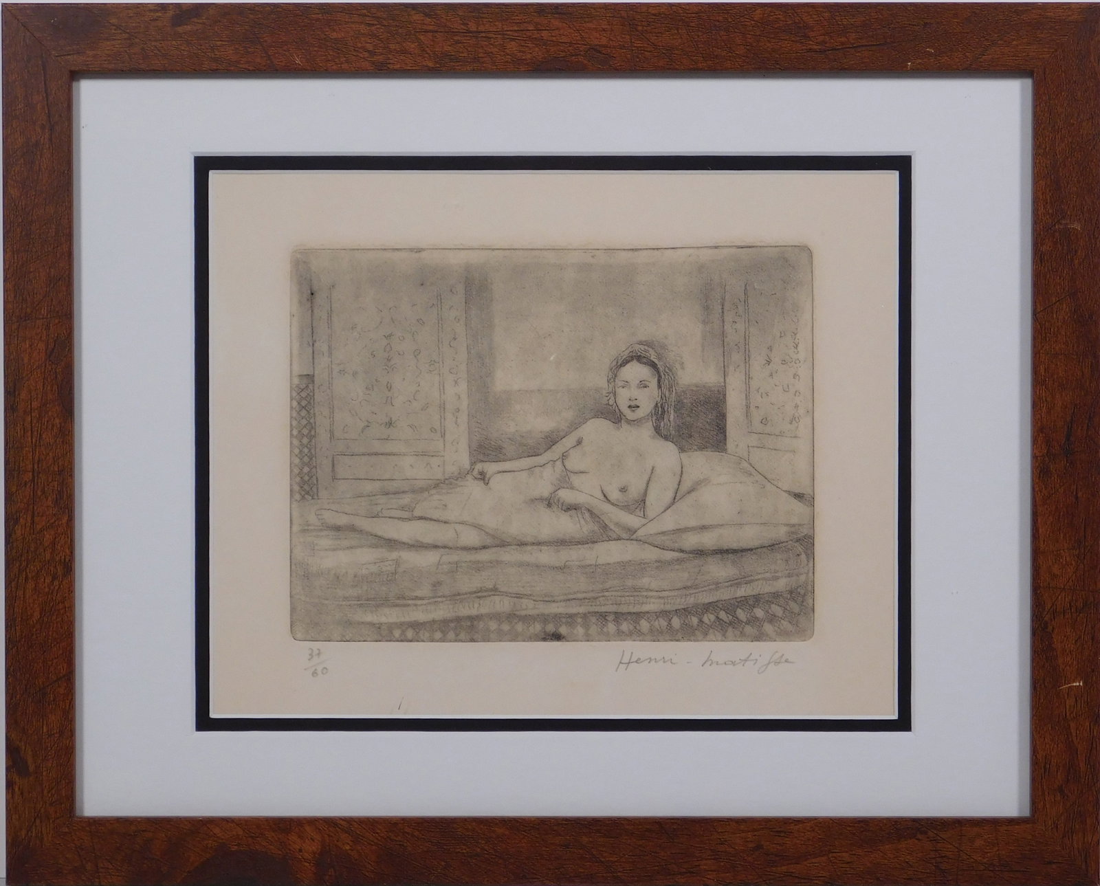 After Henri Matisse: Reclining Nude (1 of 6)