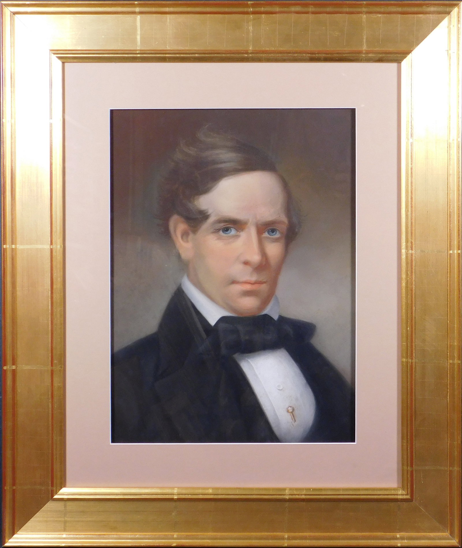 Portrait of Mr. St. Trewes: Portrait of Mr. St. Trewes, Late 19th Century. Pastel on paper, framed. 30 x 25 inches framed; 8.5 x 13.5 inches sight. Private collection, Boston, MA, USA. Excellent condition; a tear across the top
