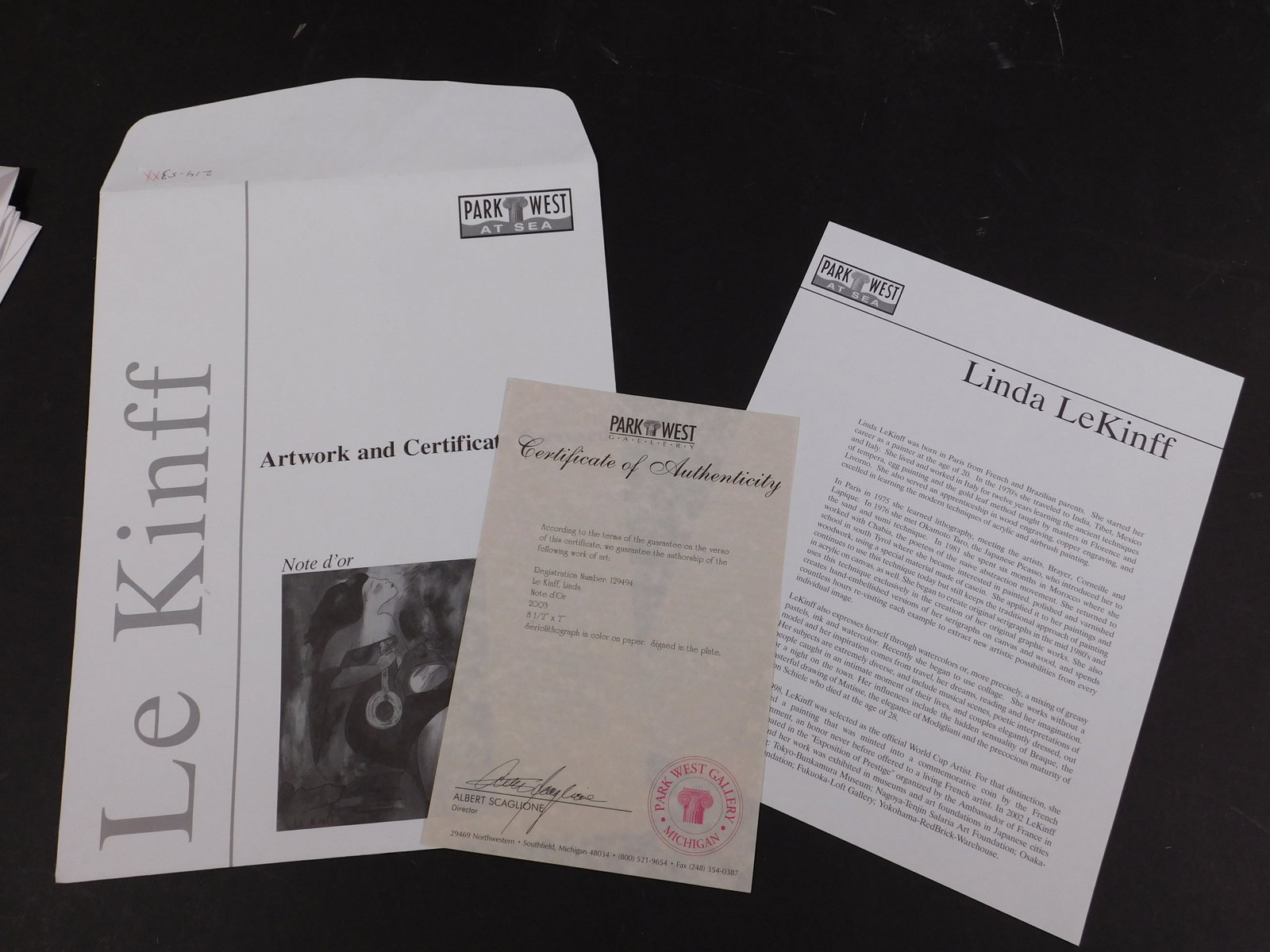 Linda Le Kinff: Note d'Or - 5