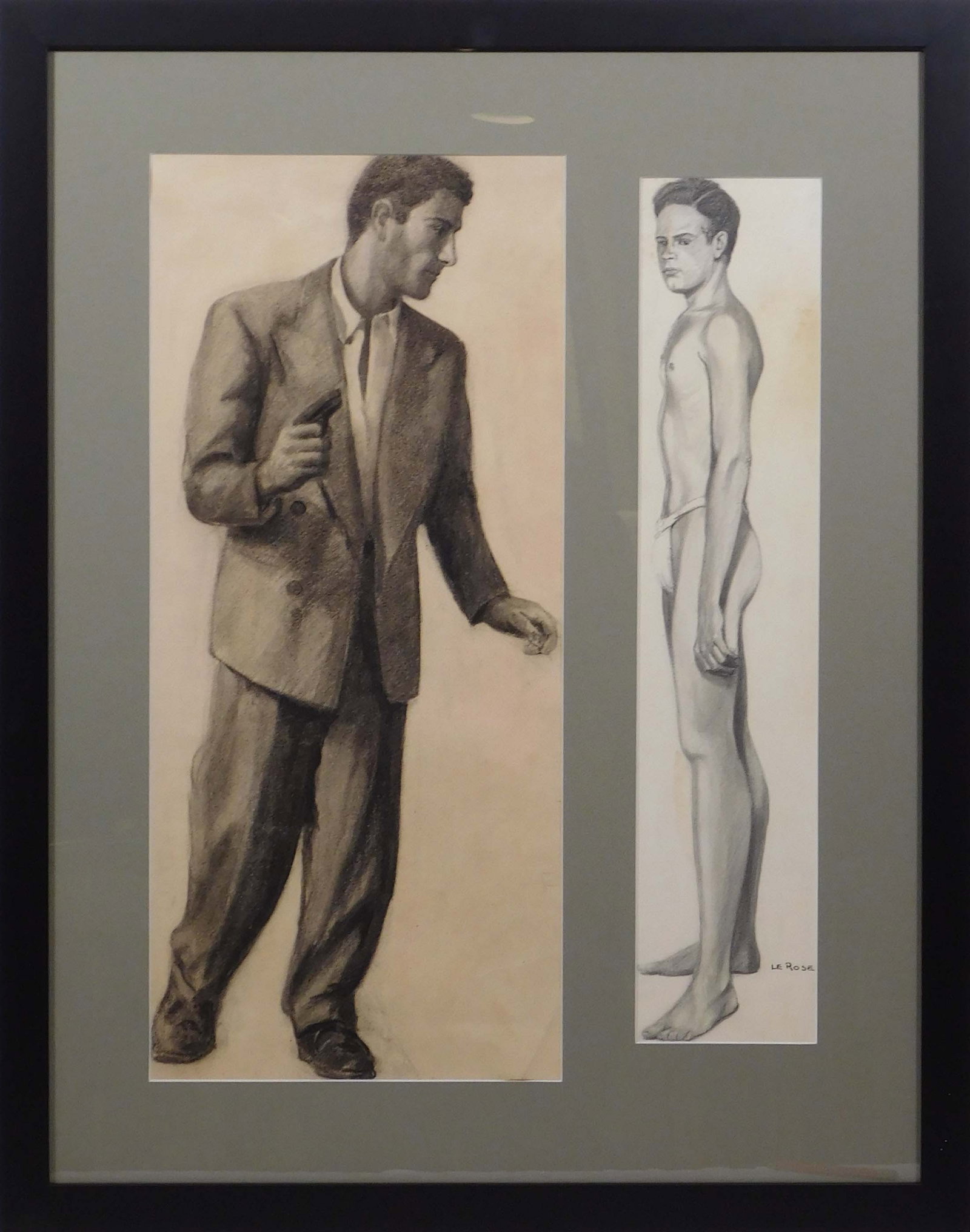 Guy Le Rose: Portraits of Two Men (Le Rose) (1 of 12)