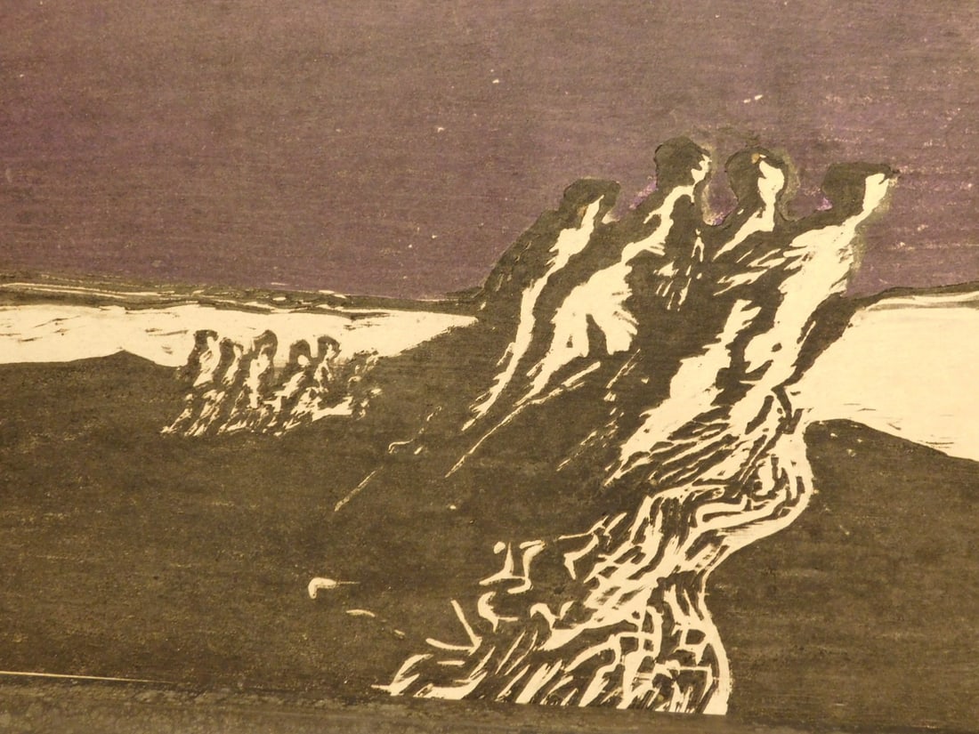 John Thompson: Woodcut Landscape - 3