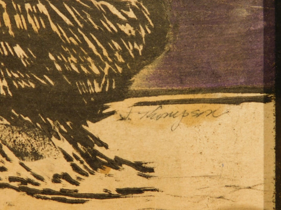John Thompson: Woodcut Landscape - 4