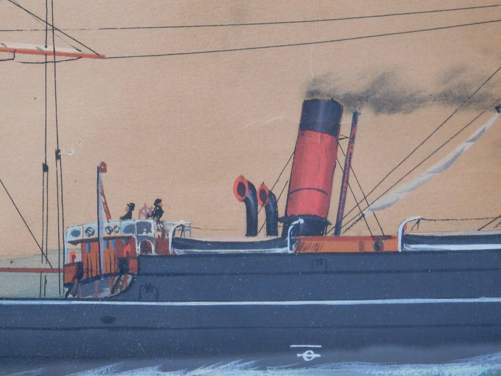 SS Collina Leaving Genoa - 10