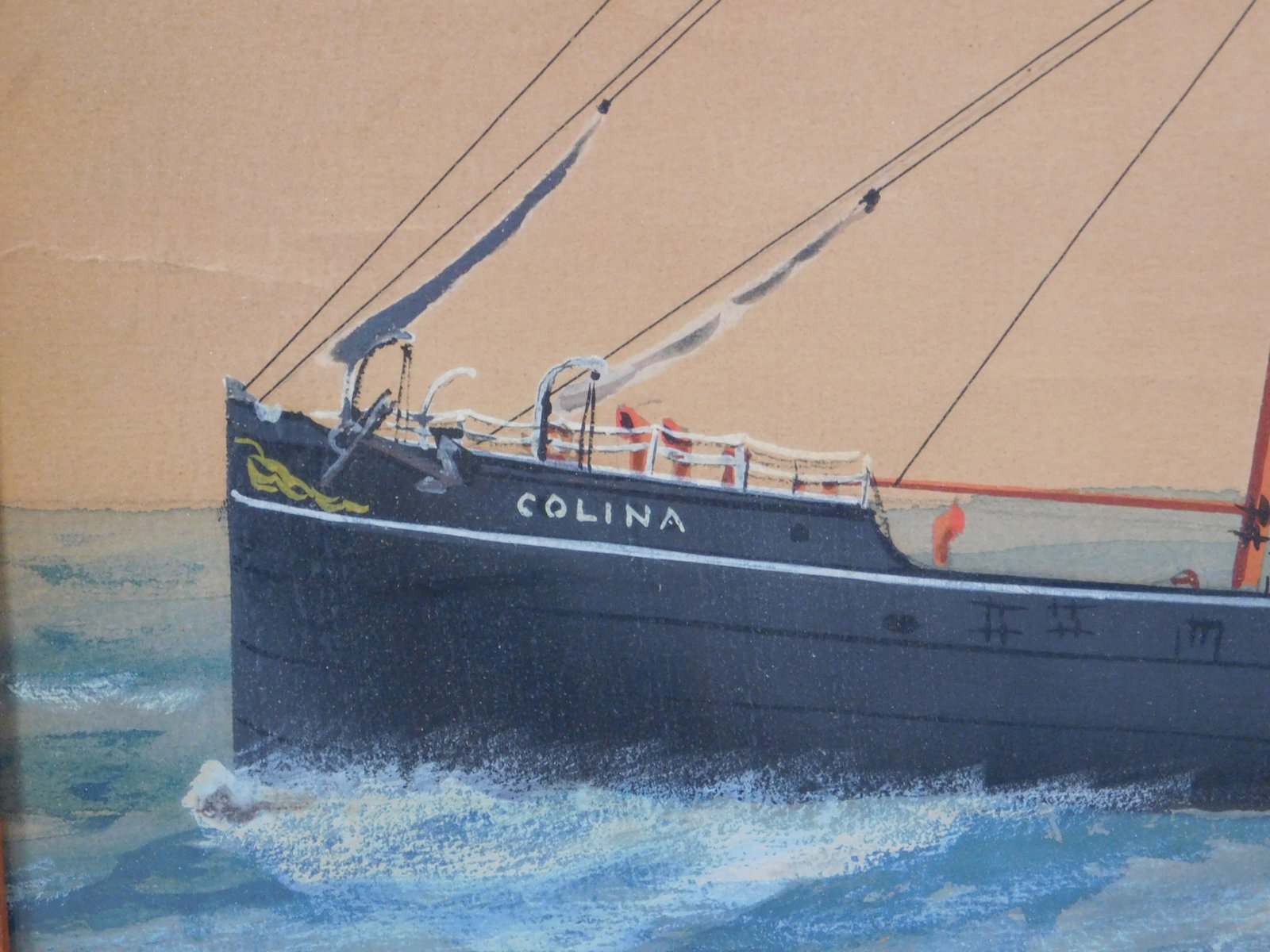 SS Collina Leaving Genoa - 11