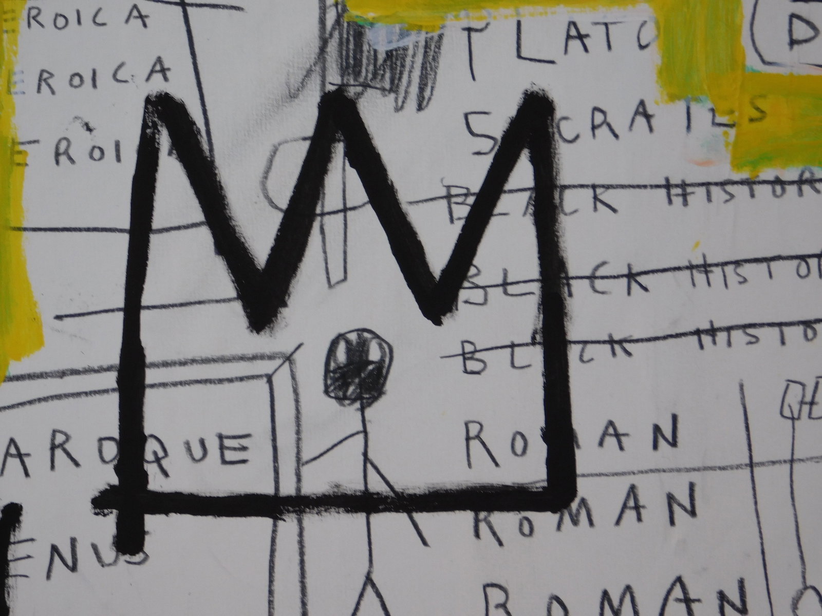 Jean-Michel Basquiat, Attributed: Bubble Grace - 11