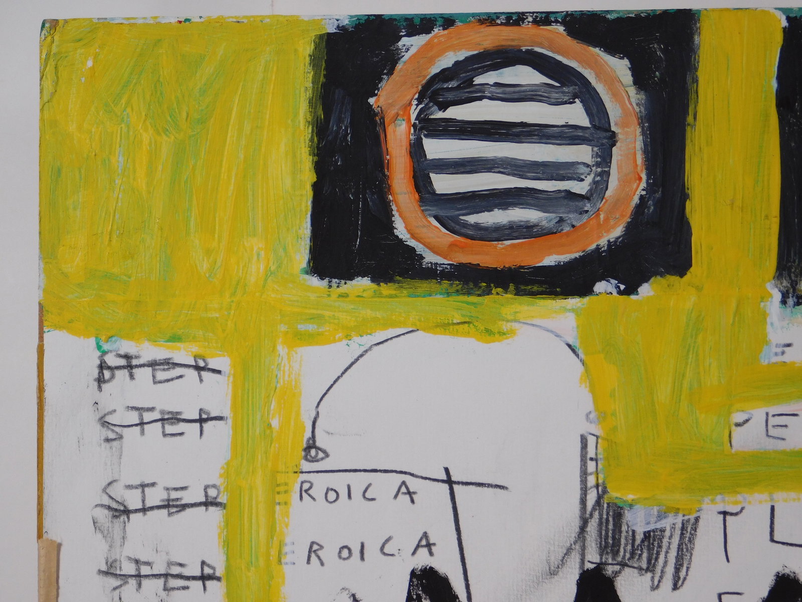 Jean-Michel Basquiat, Attributed: Bubble Grace - 6