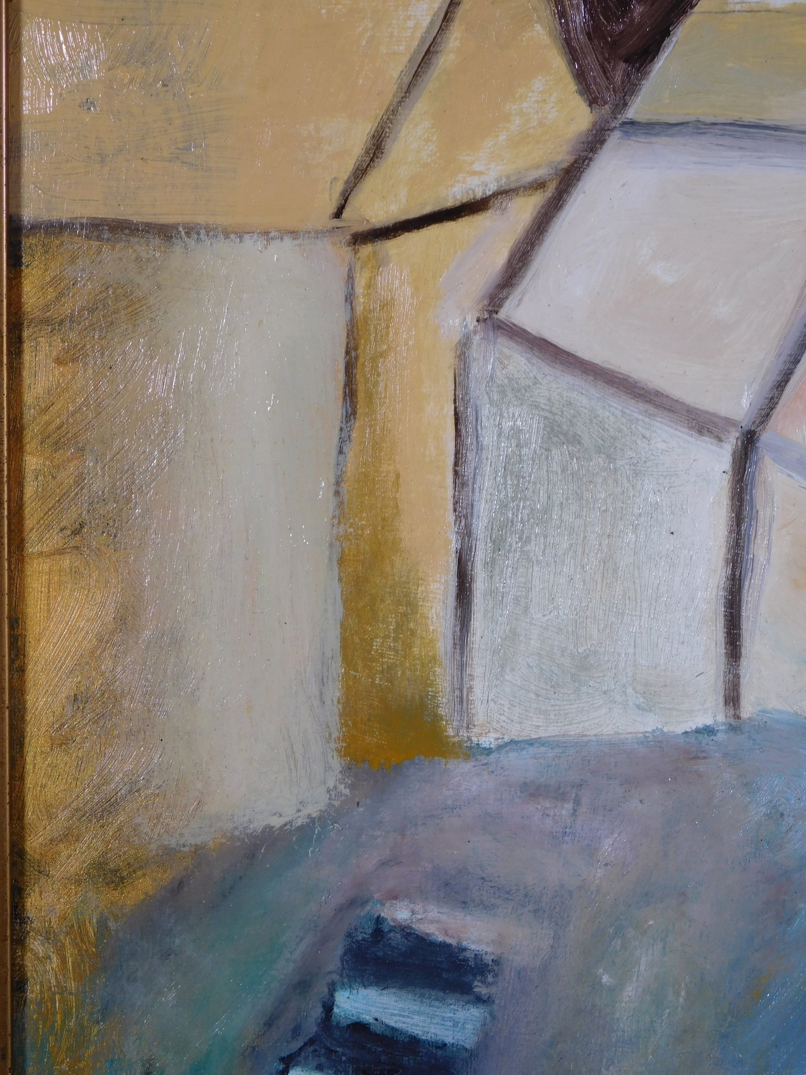 Georges Braque, Attributed: Abstract Cityscape - 8