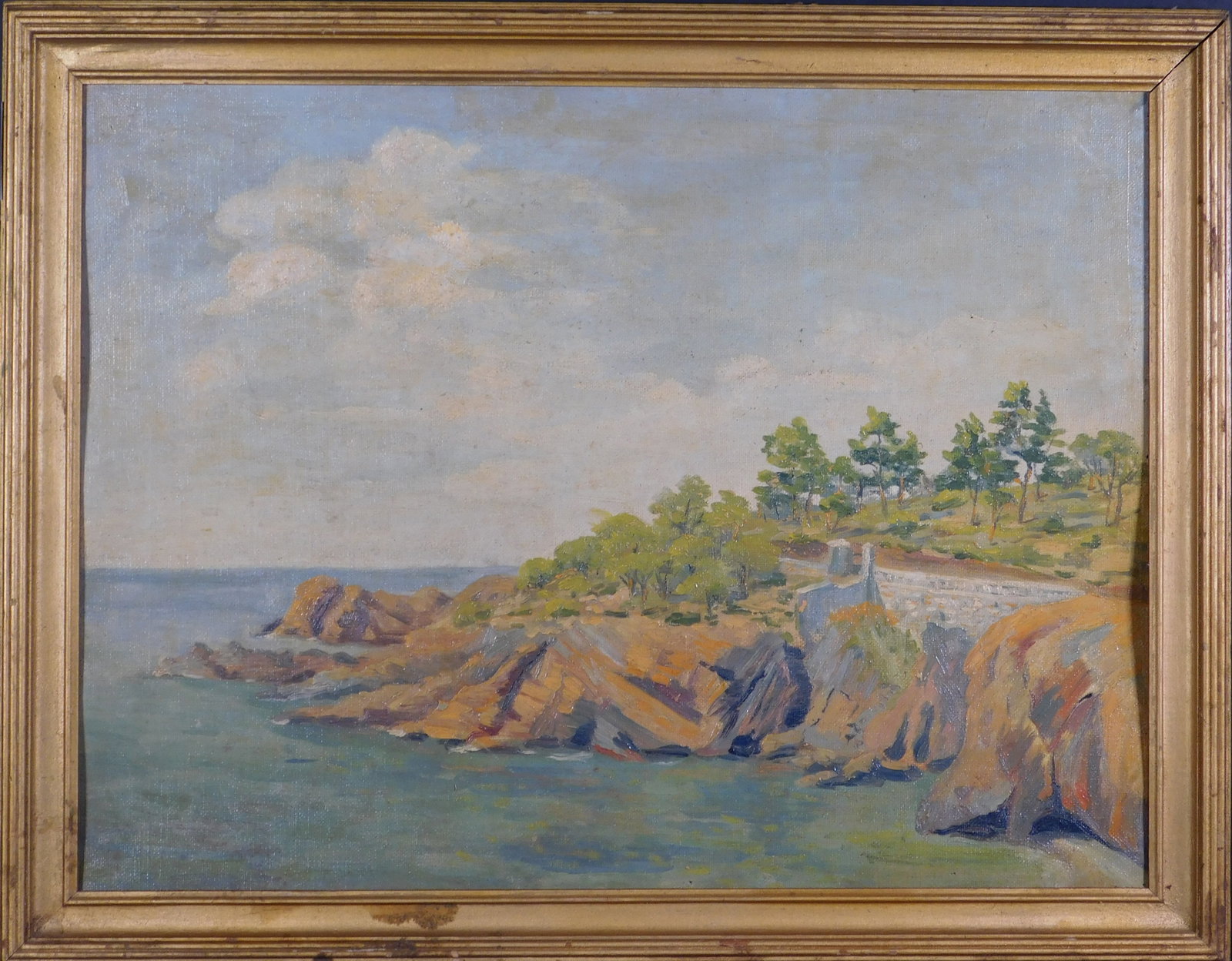 Cape Ann School Impressionist Coastal Scene (1 of 12)