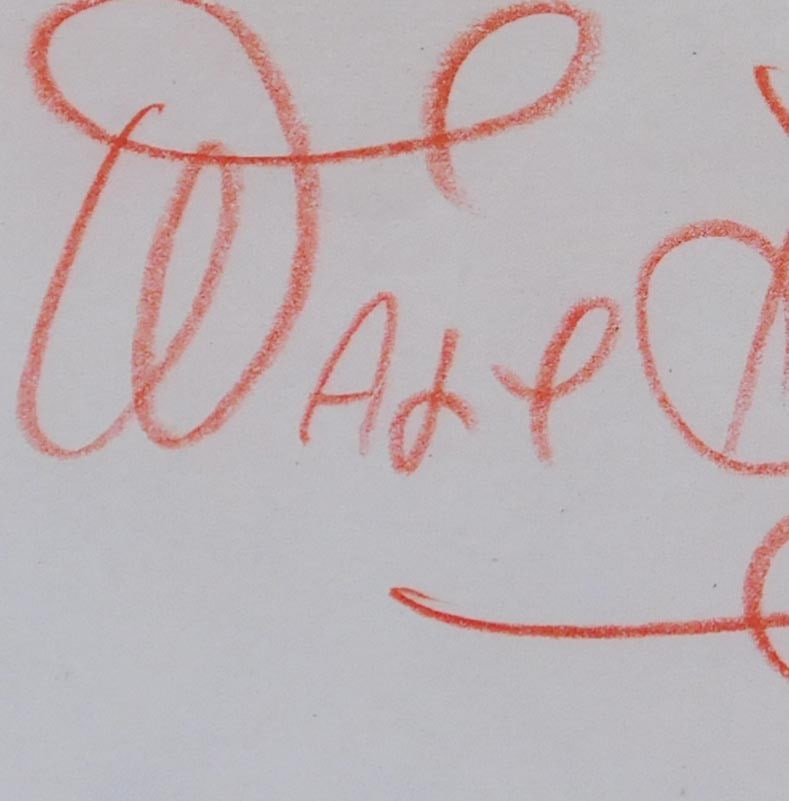 Walt Disney Autograph - 2