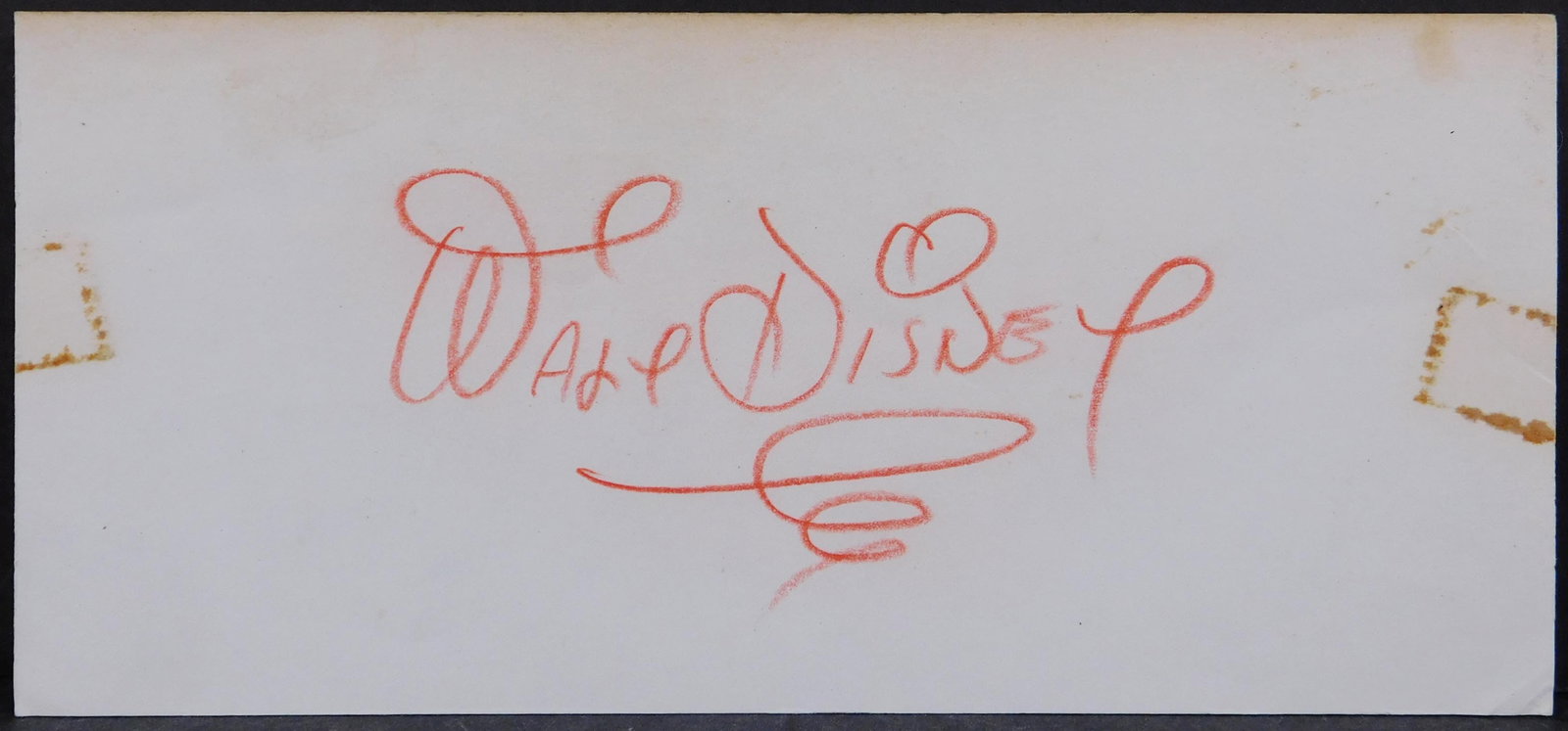 Walt Disney Autograph - 4