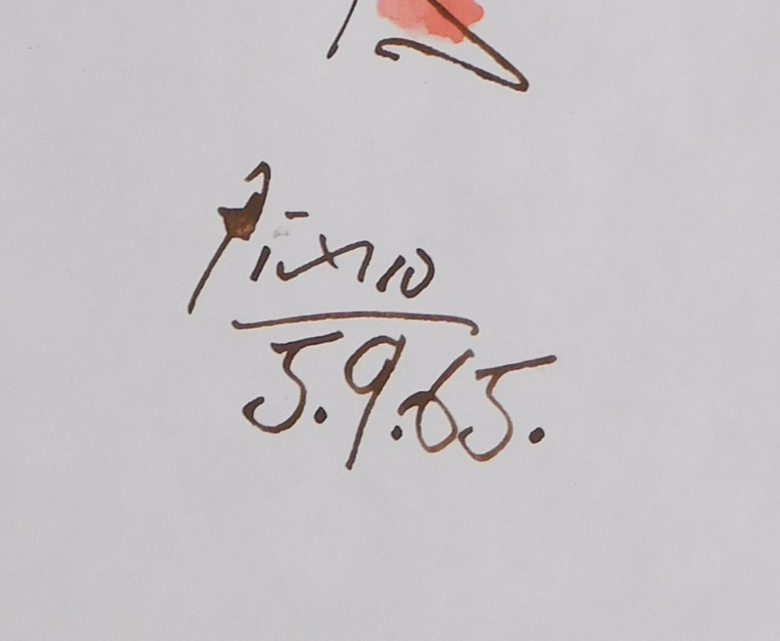 Pablo Picasso Attributed: Red Dancer - 2