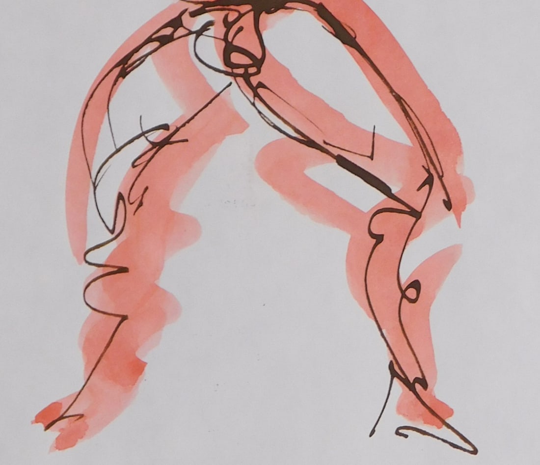 Pablo Picasso Attributed: Red Dancer - 4