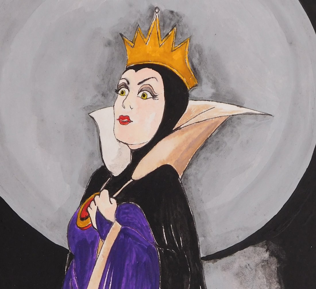 Marc Davis Attributed: Evil Queen (Queen Grimhilde) - 3