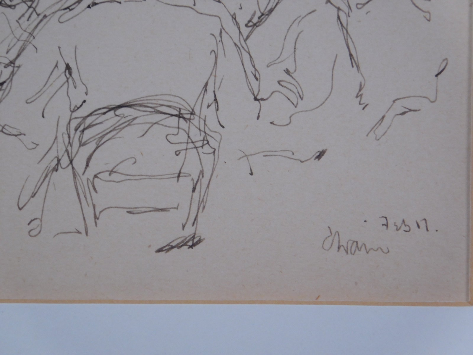 Chaim Gross Attributed: Lunchtime Manhattan - 5