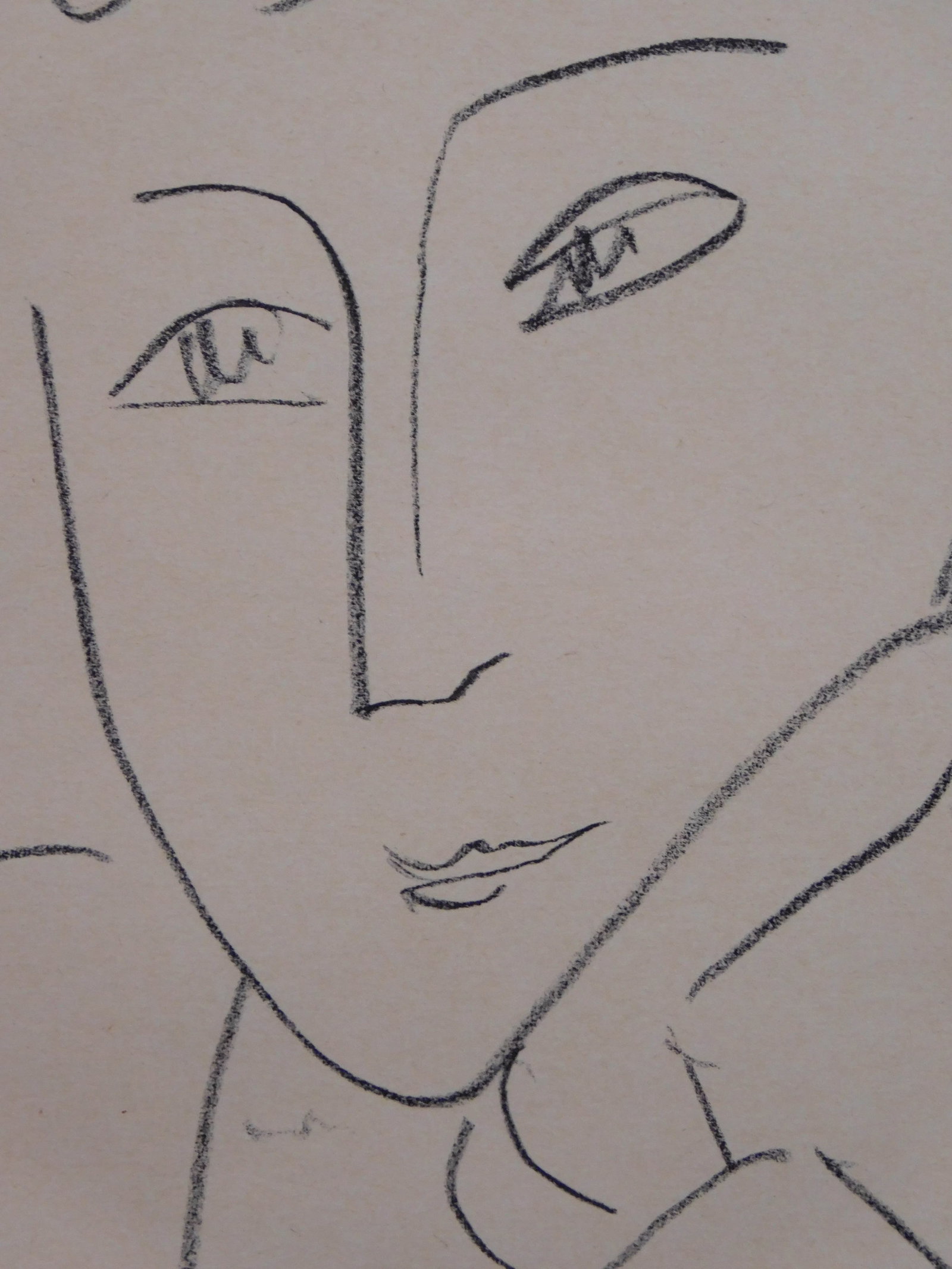 Henri Matise Attributed: Visage - 10