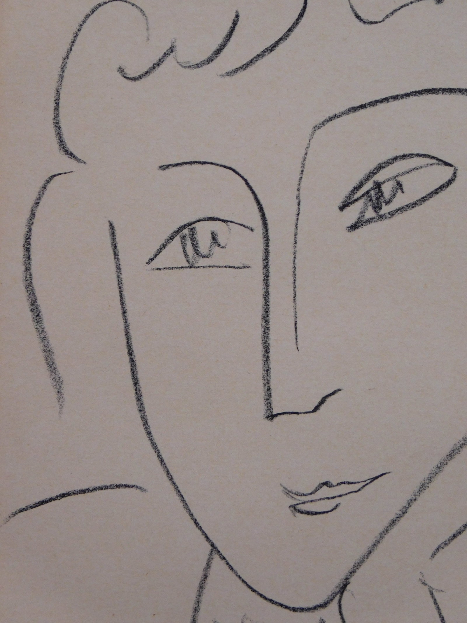 Henri Matise Attributed: Visage - 12