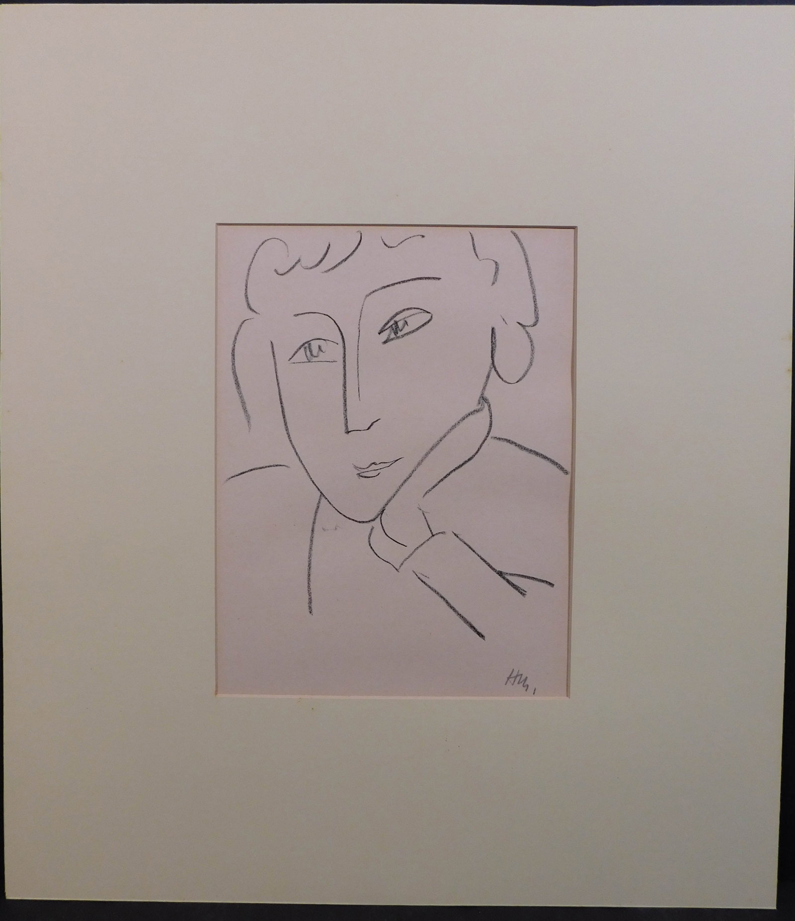 Henri Matise Attributed: Visage - 3