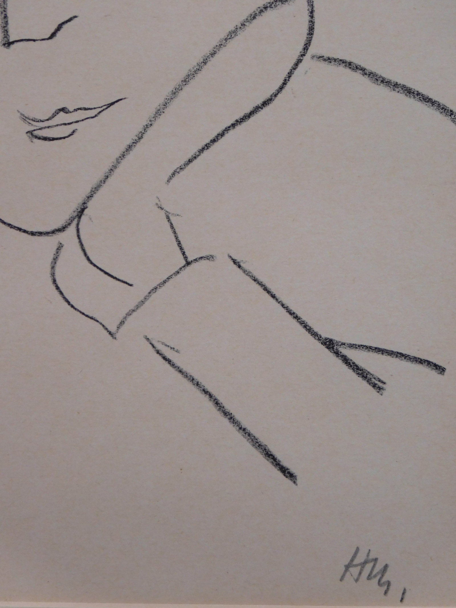Henri Matise Attributed: Visage - 9