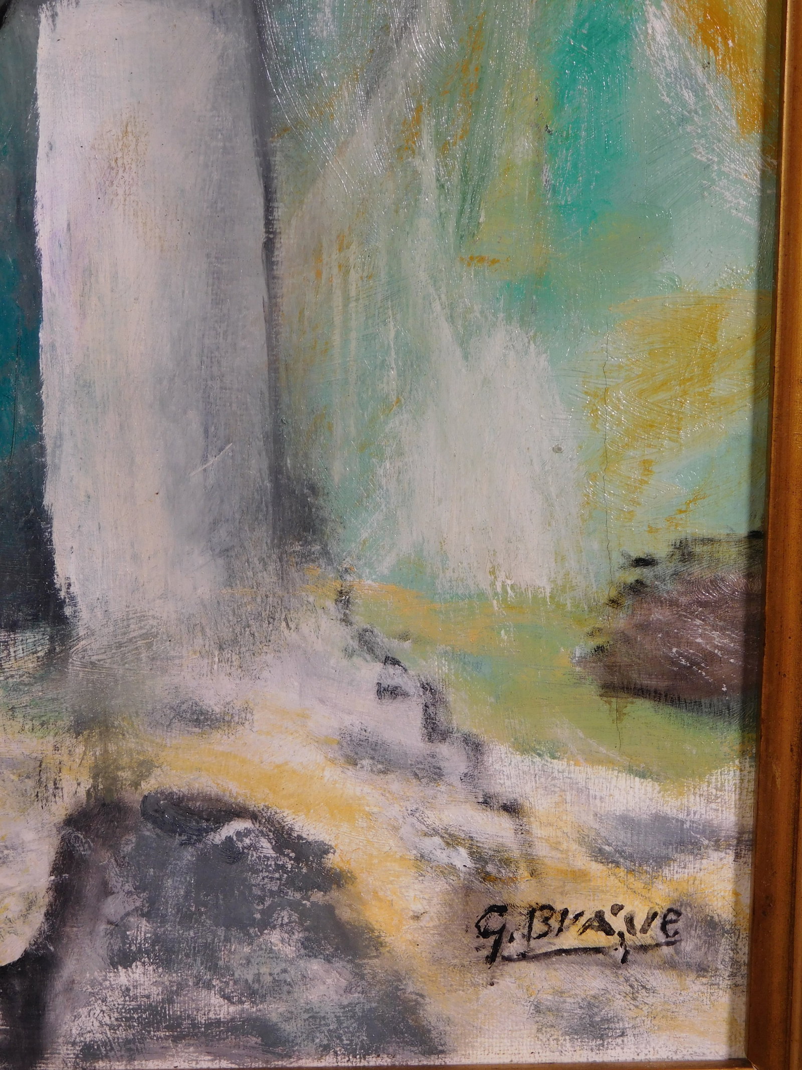 Georges Braque, Attributed: Abstract Cityscape - 11