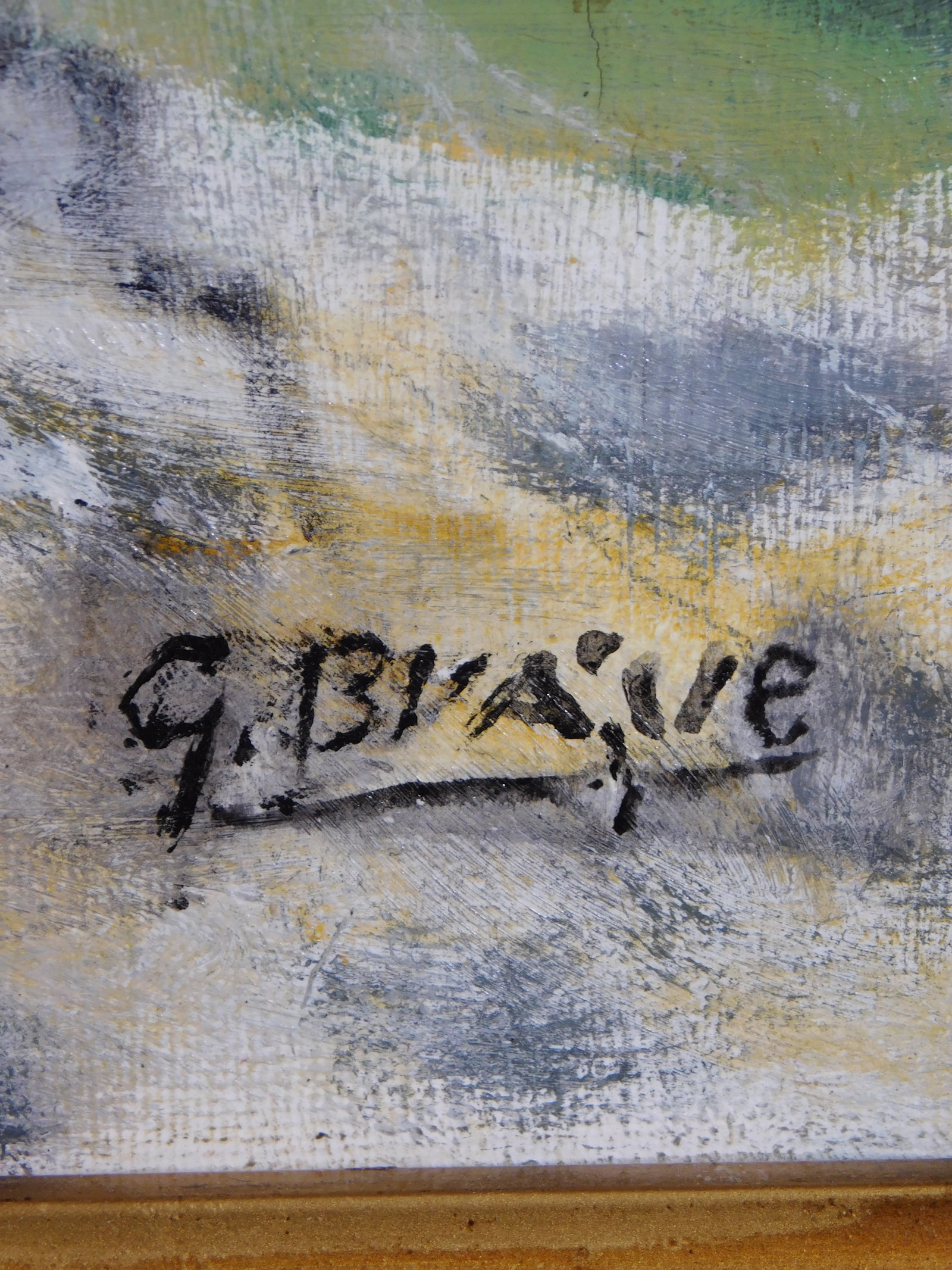 Georges Braque, Attributed: Abstract Cityscape - 12