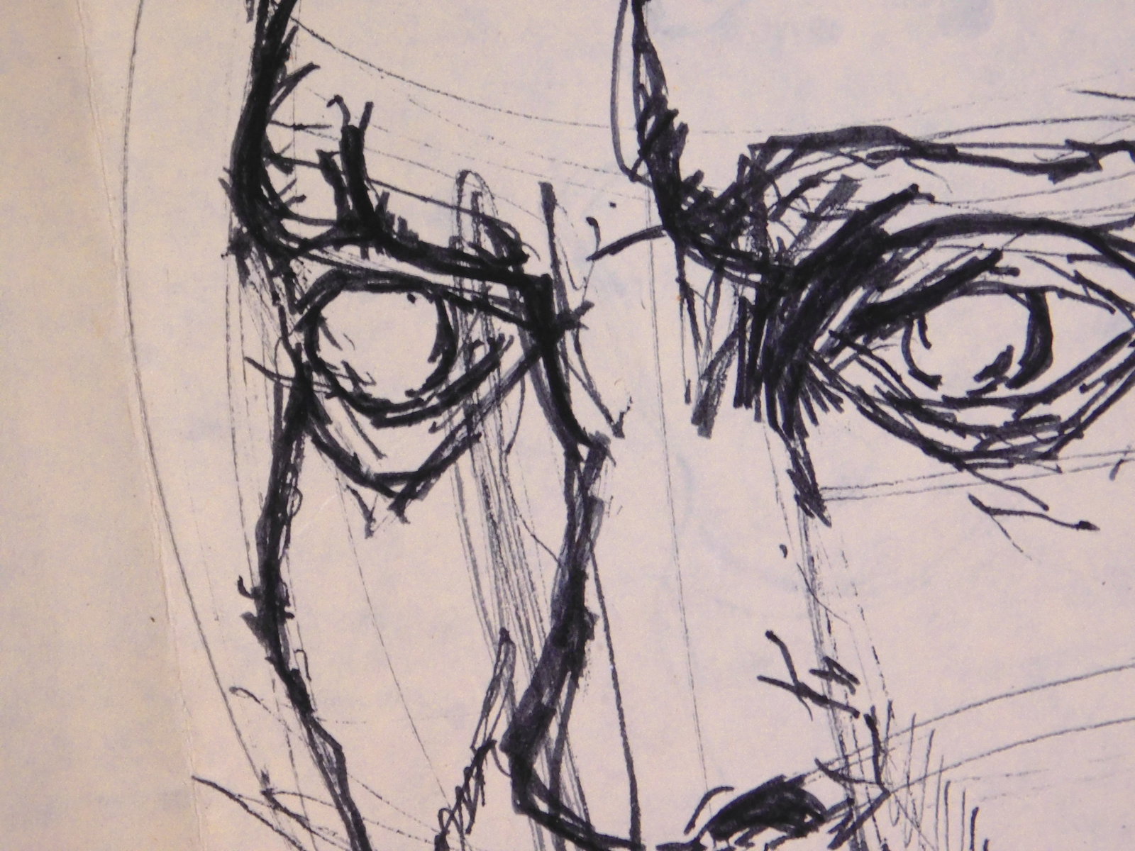 Pablo Picasso, Attributed: Double Sided Head Studies - 4