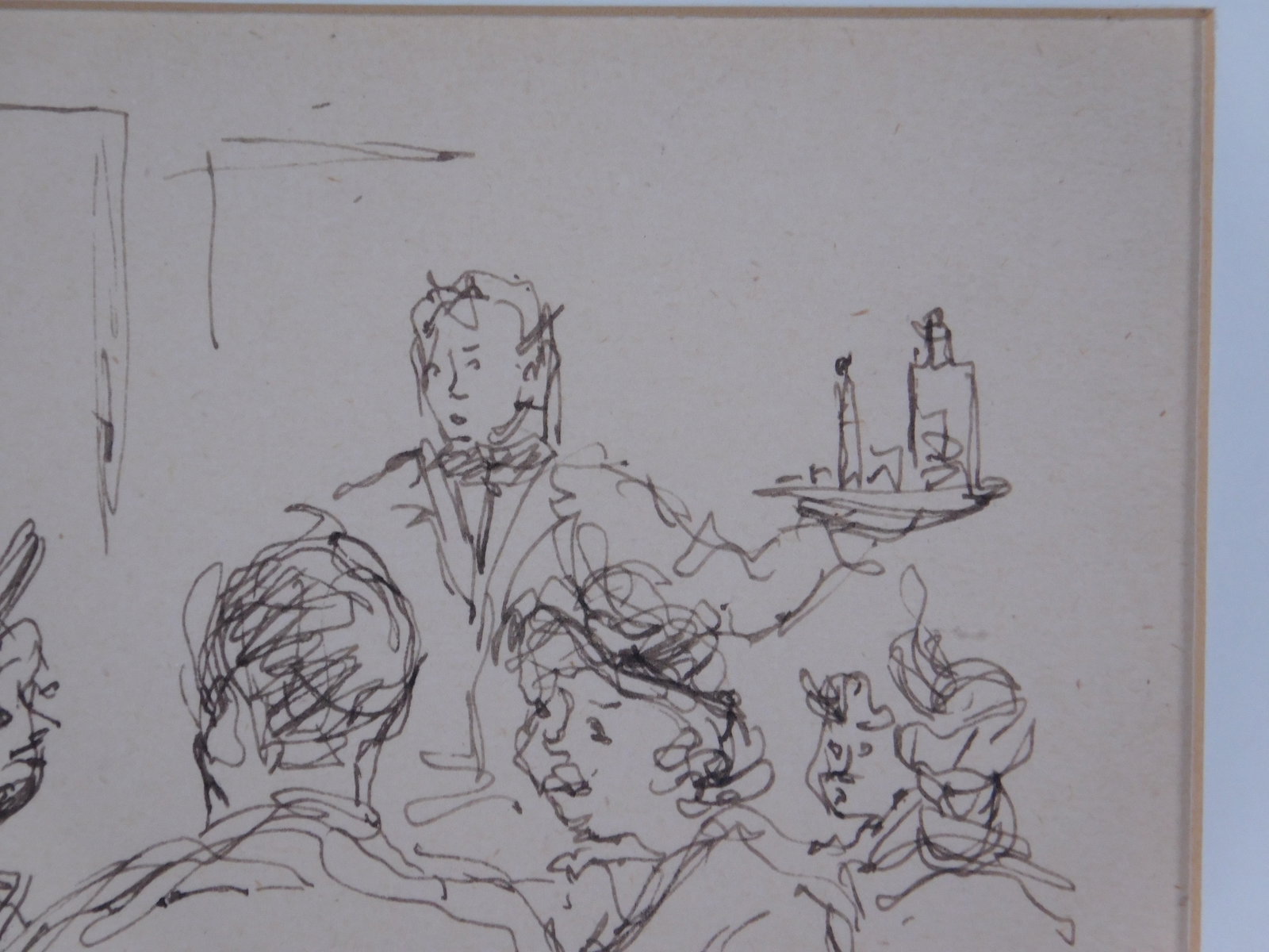 Chaim Gross Attributed: Lunchtime Manhattan - 4