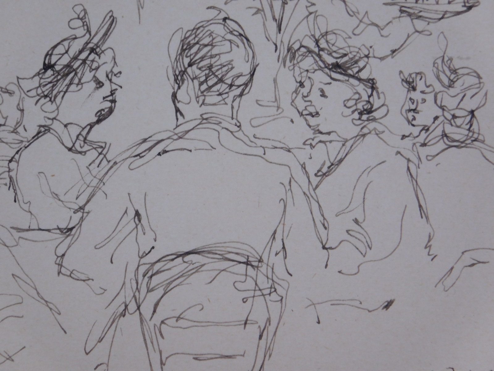Chaim Gross Attributed: Lunchtime Manhattan - 7