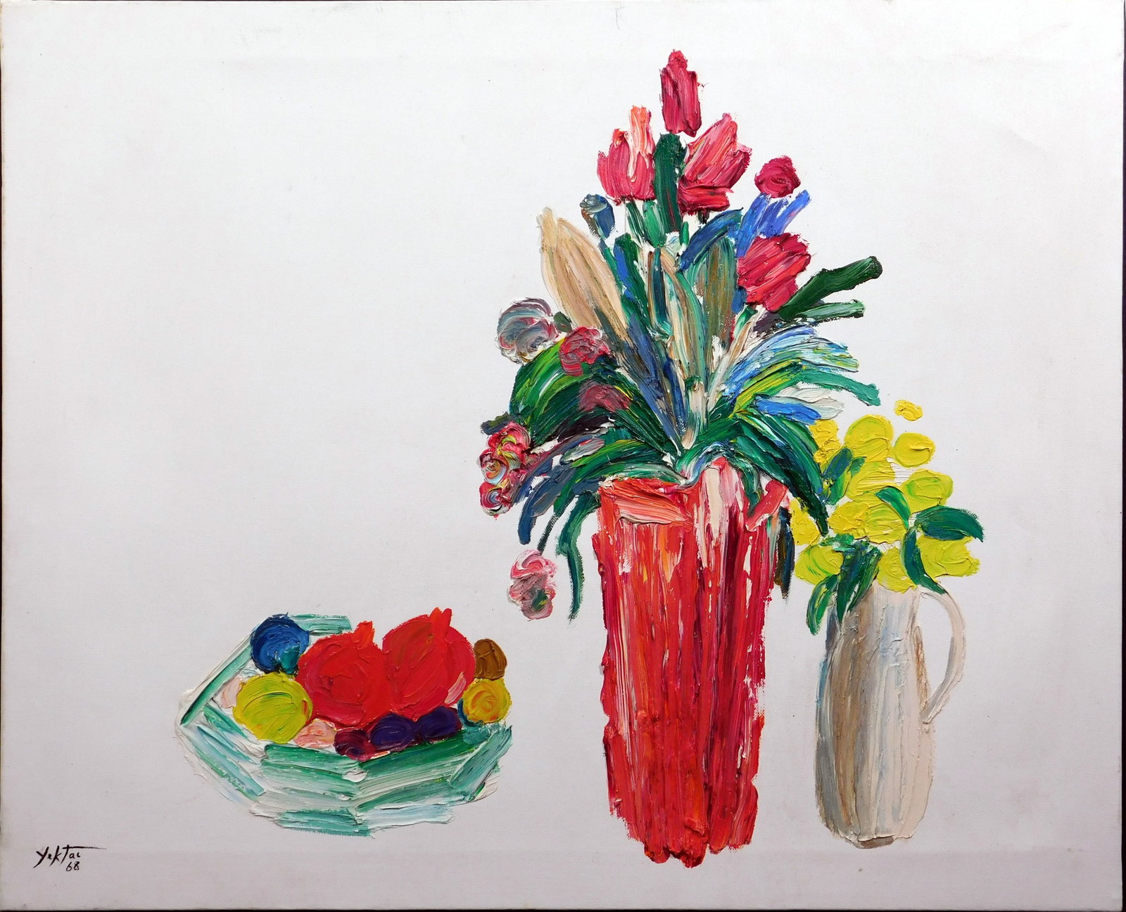 Manoucher Yektai Attributed:l Floral Still Life (1 of 15)