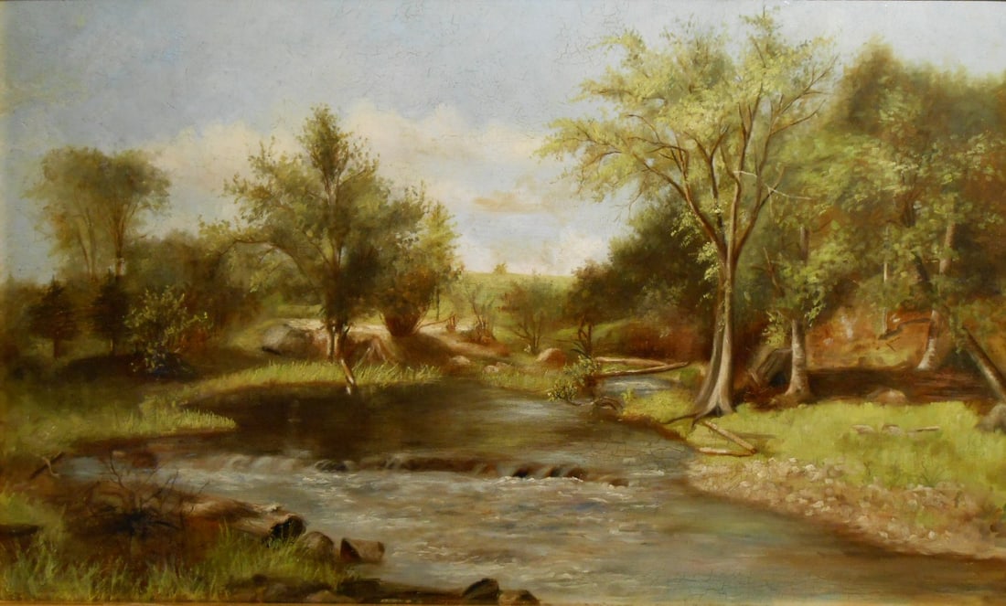 American School: Landscape with Stream - 3