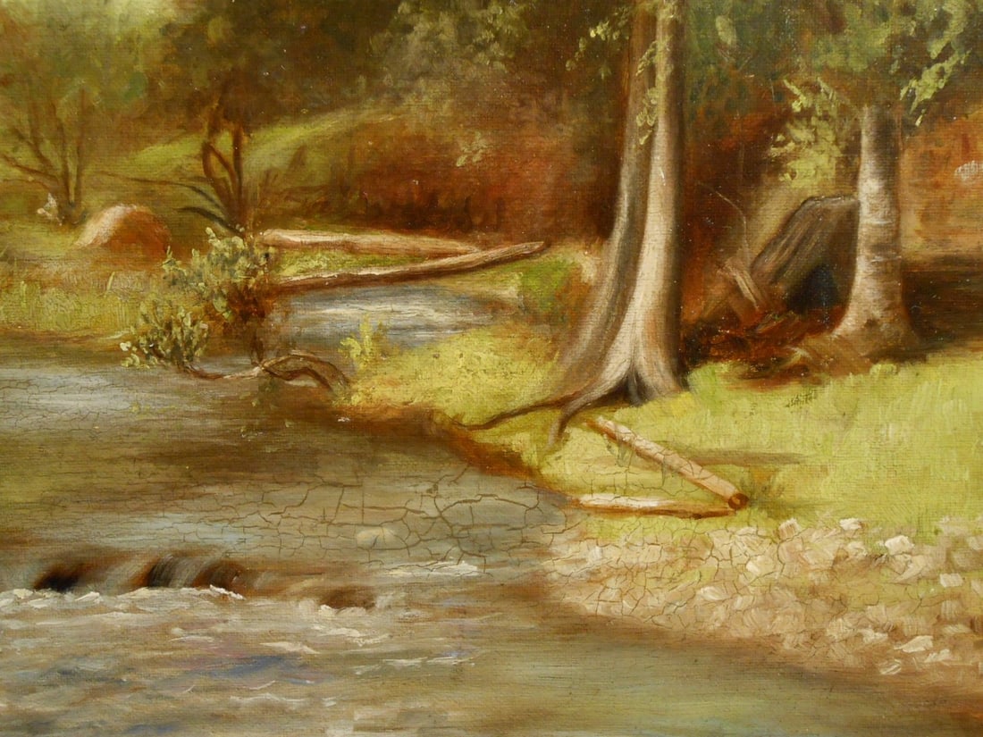 American School: Landscape with Stream - 8
