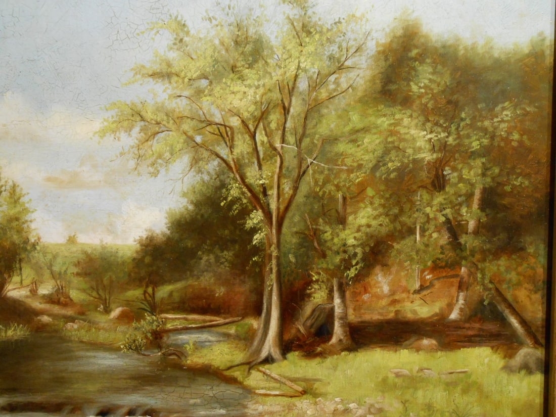 American School: Landscape with Stream - 9