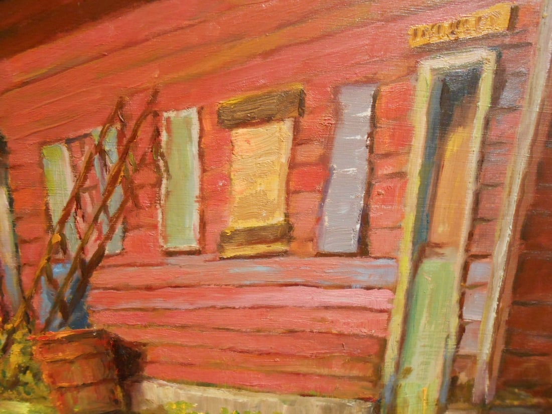 Ronald Seager: Red Barn - 16