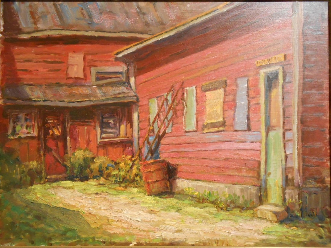 Ronald Seager: Red Barn - 8