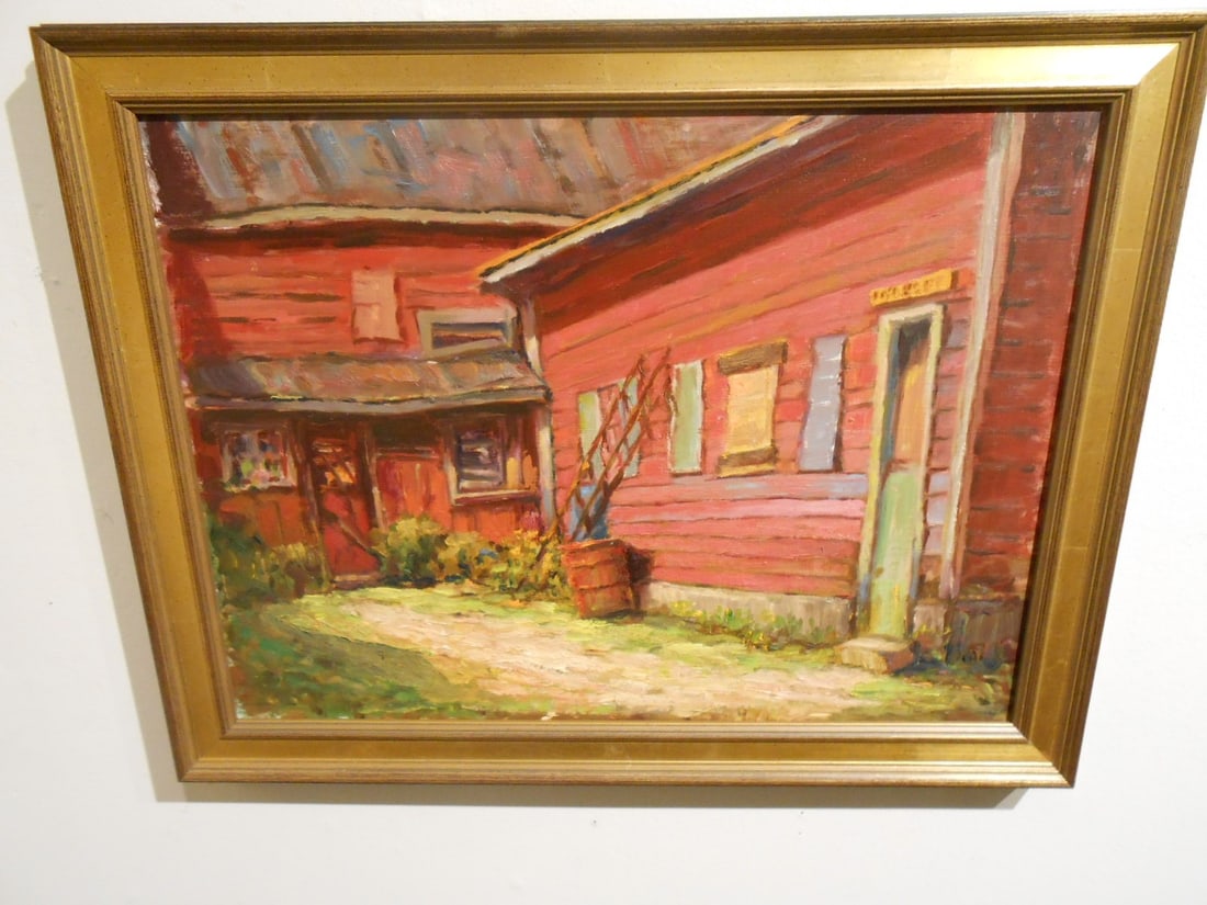 Ronald Seager: Red Barn - 9