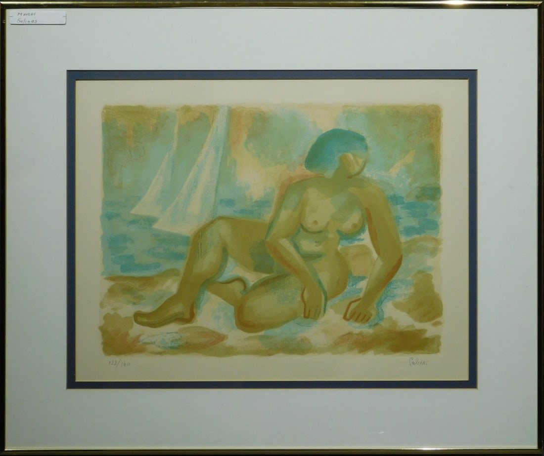 Marcel Salinas: Sur La Plage - 2